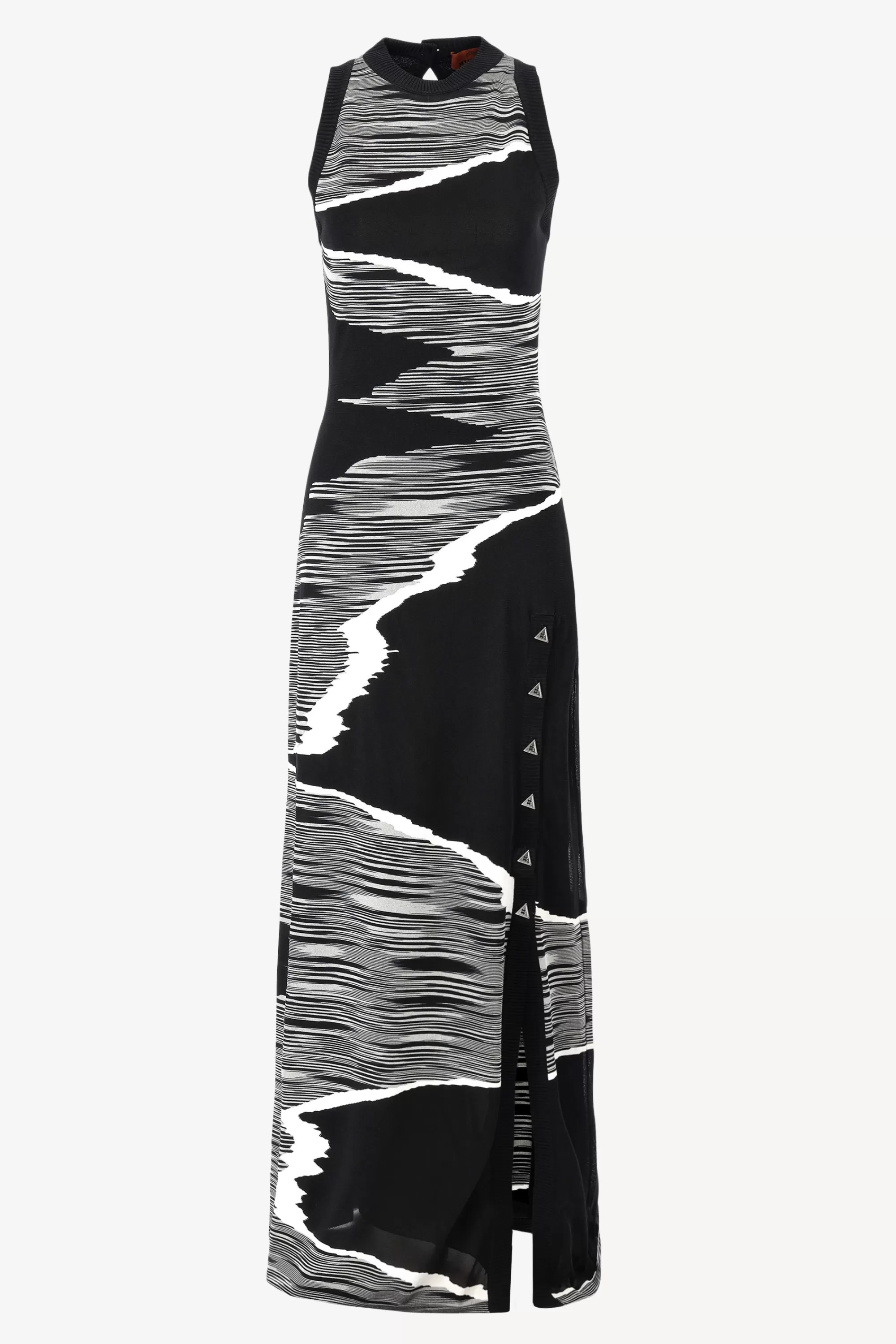 Frauen Missoni Maxikleid In Schwarz/Weis