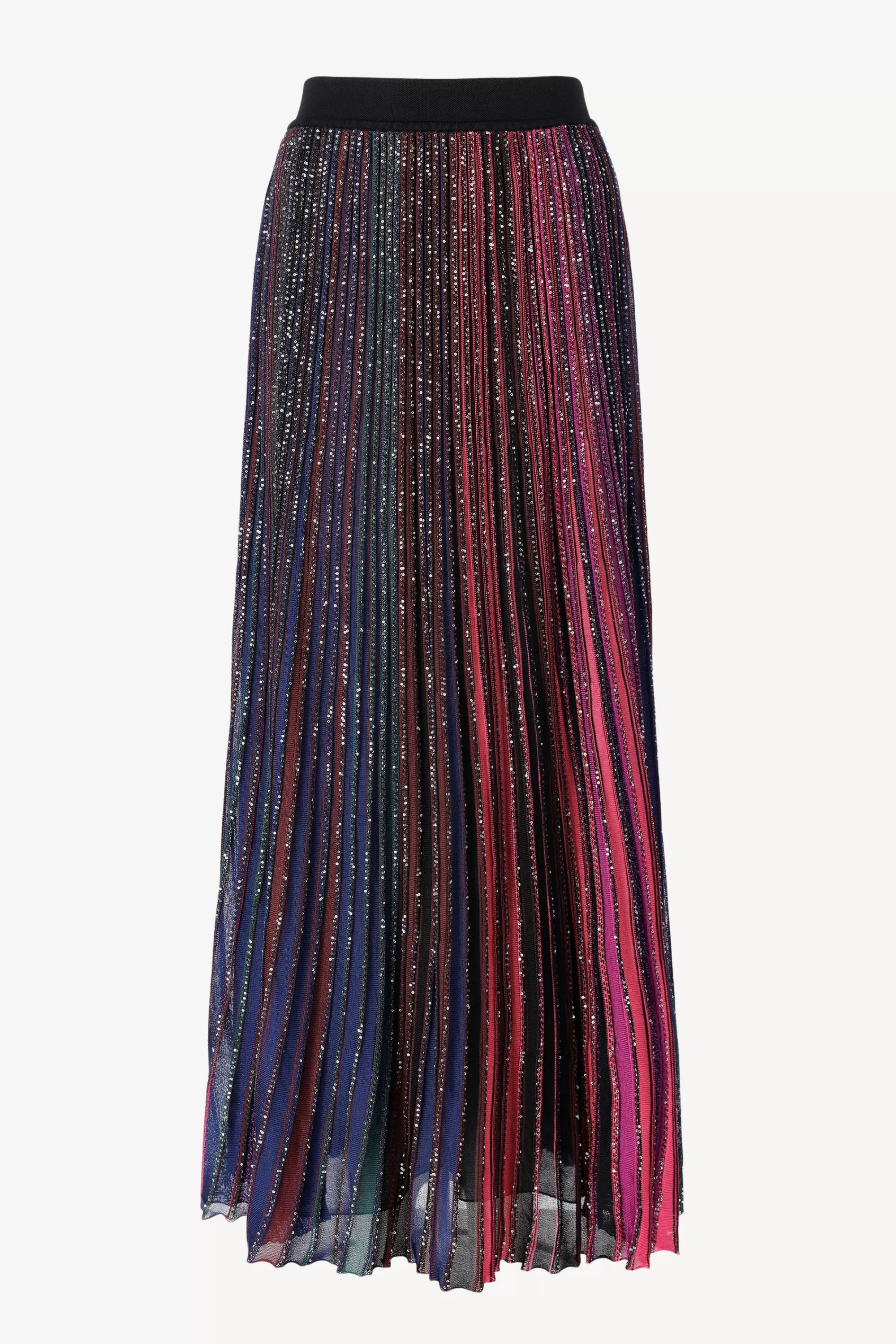 Frauen Missoni Maxirock In Schwarz/Viola