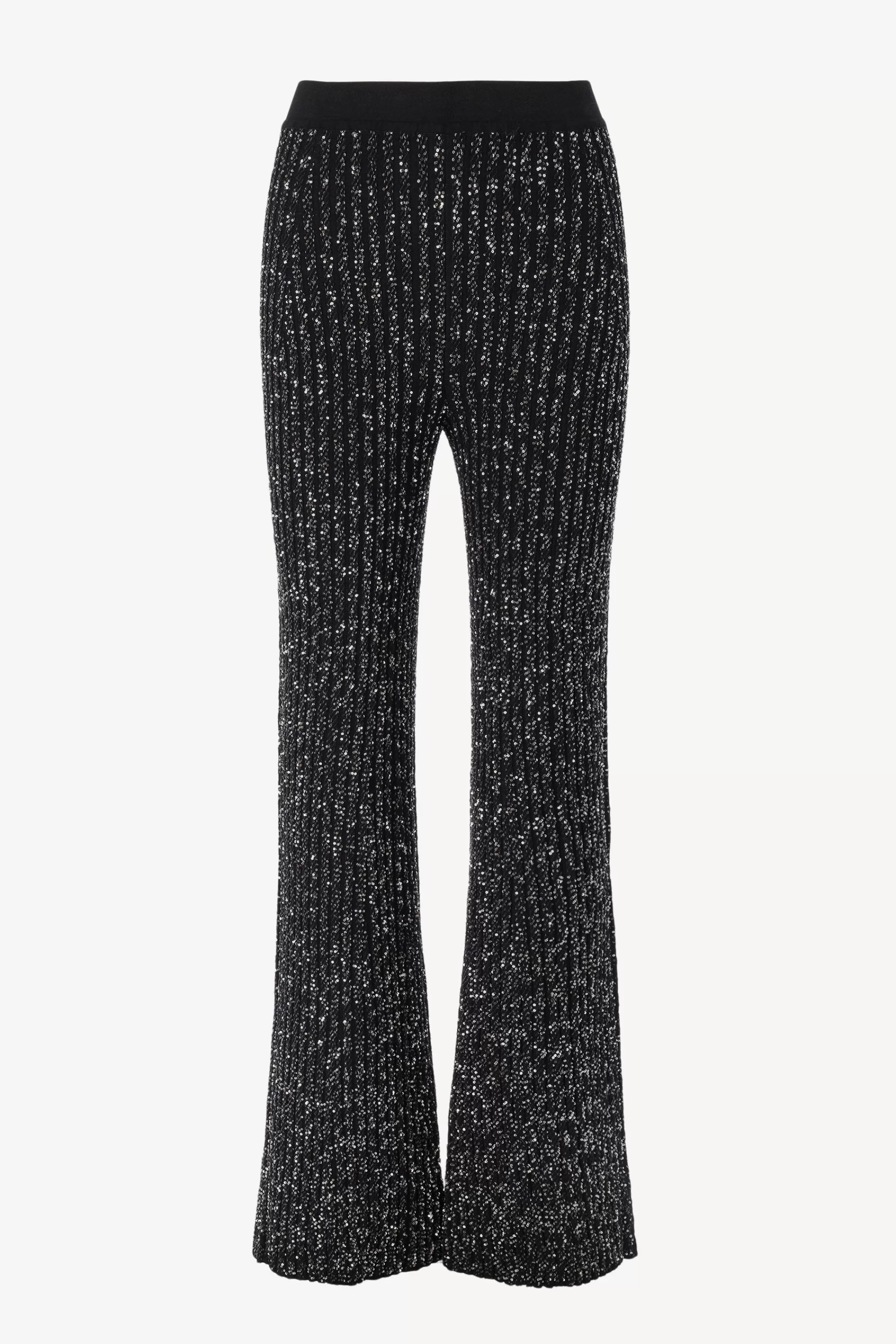 Frauen Missoni Pailettenhose In Schwarz/Silber