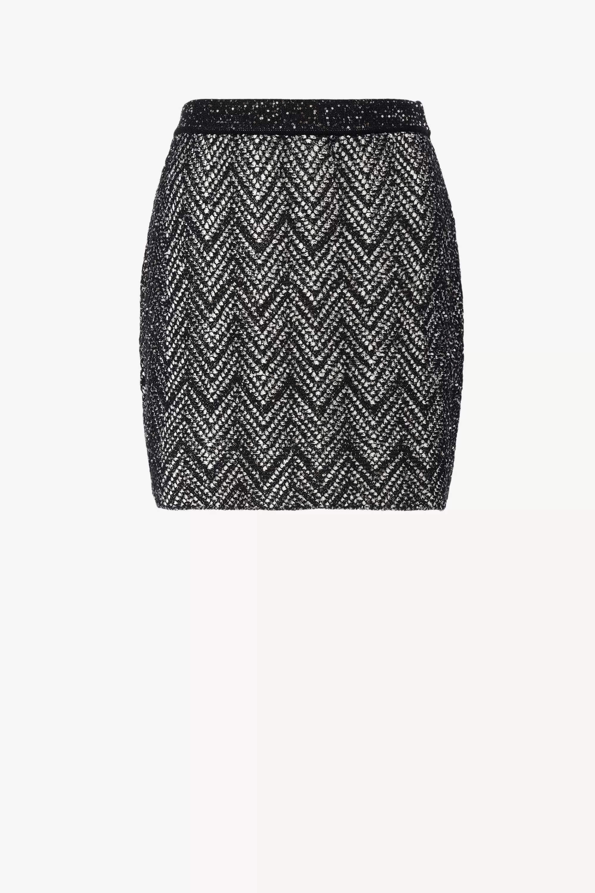 Frauen Missoni Pailettenrock In Schwarz/Silber