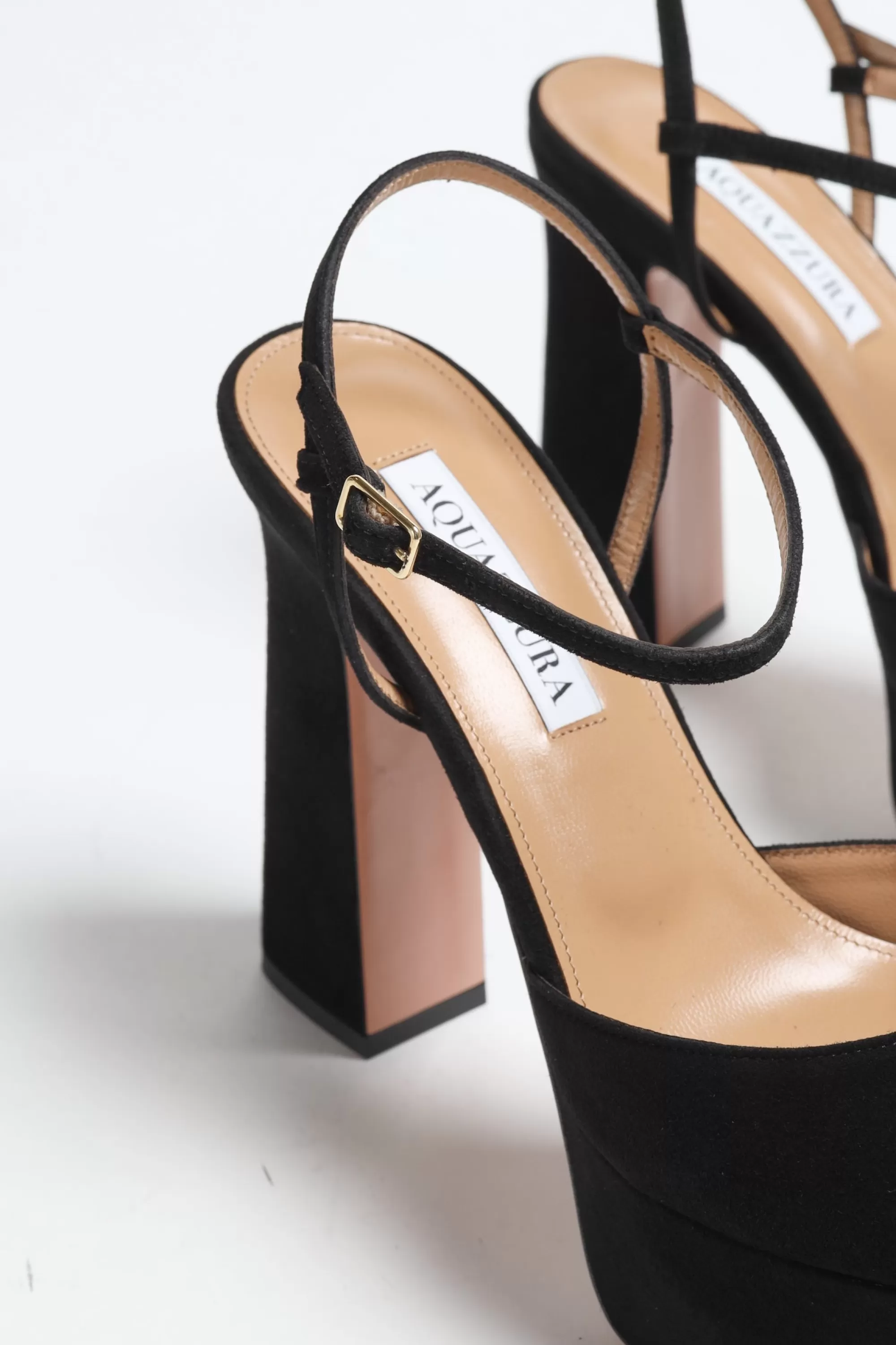 Frauen Aquazzura Plateaupumps Groove In Schwarz