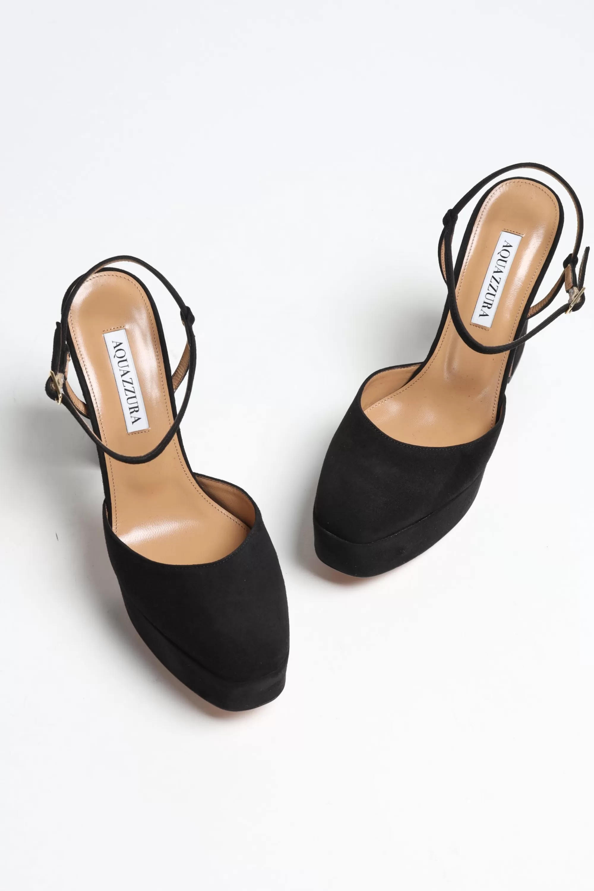 Frauen Aquazzura Plateaupumps Groove In Schwarz