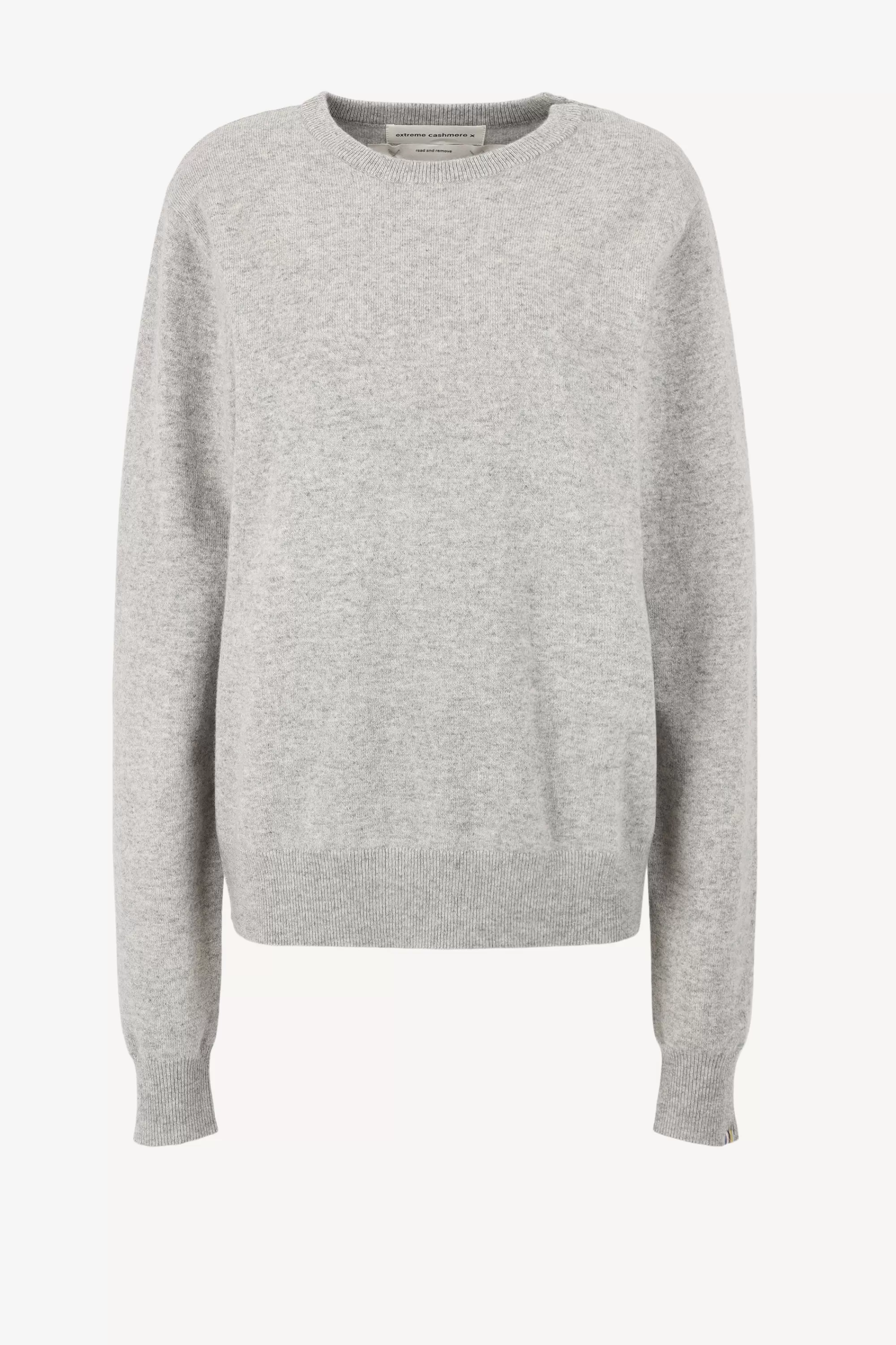 Frauen Extreme Cashmere Pullover Be Classic N° 36 In Grau