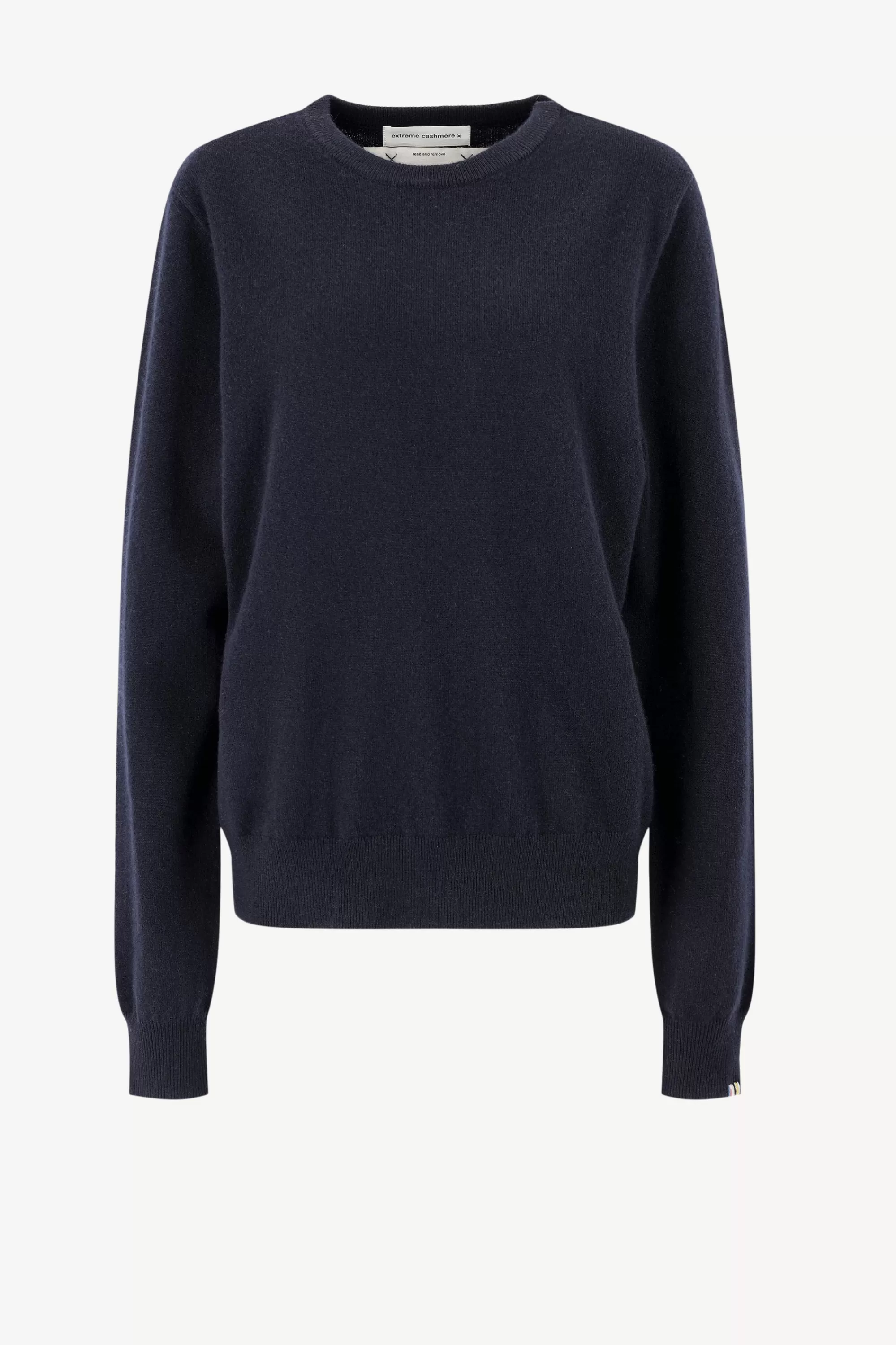 Frauen Extreme Cashmere Pullover Be Classic N° 36 In Navy