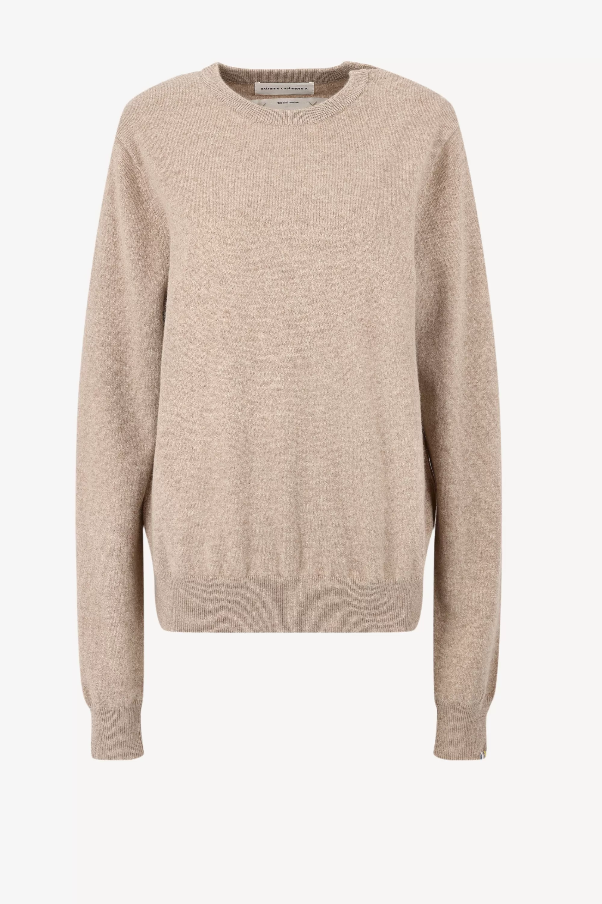 Frauen Extreme Cashmere Pullover Be Classic N° 36 In Sand