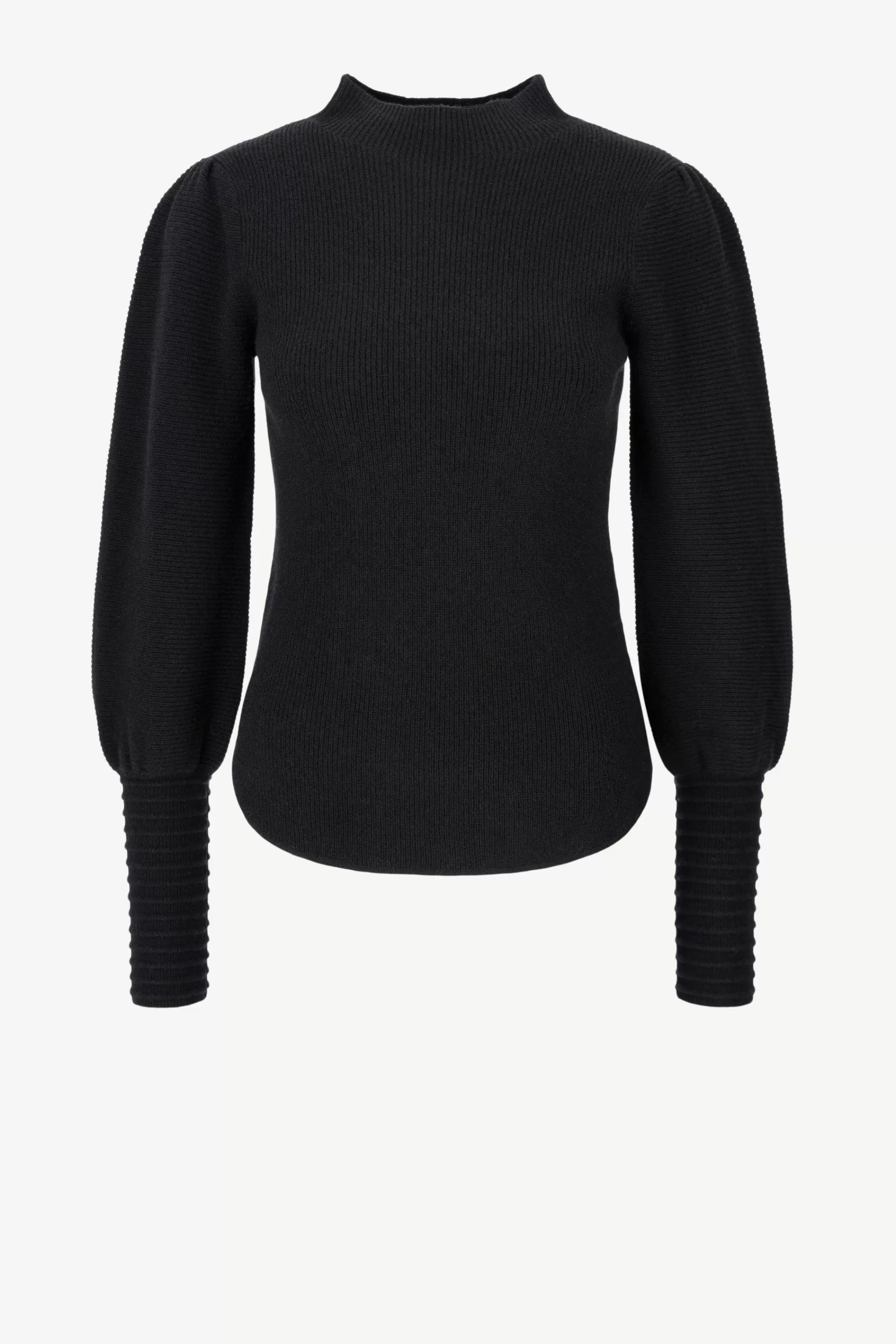 Frauen Van Kukil Pullover Chloe In Ebony Black