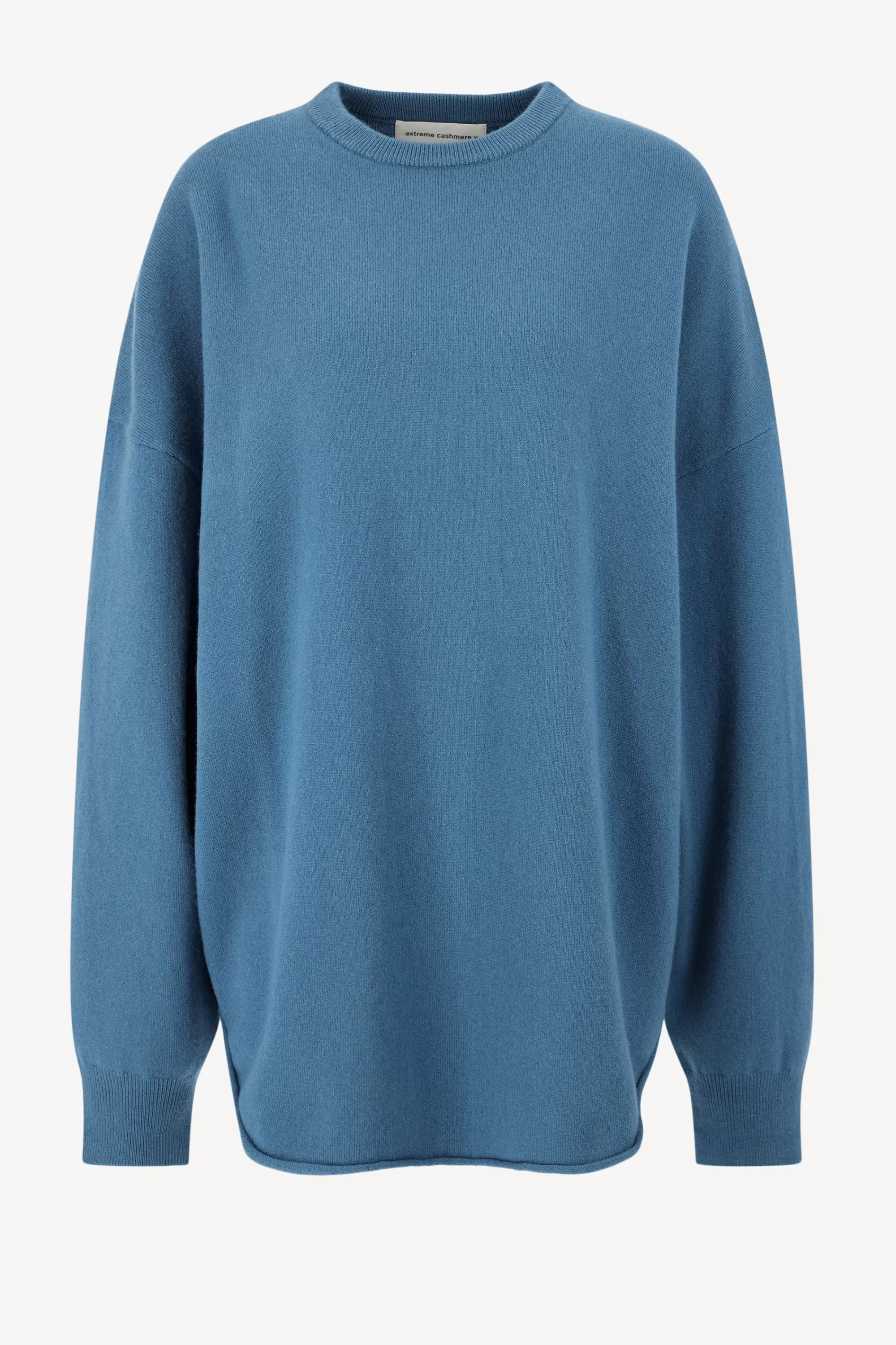 Frauen Extreme Cashmere Pullover Crew Hop N° 53 In Agua