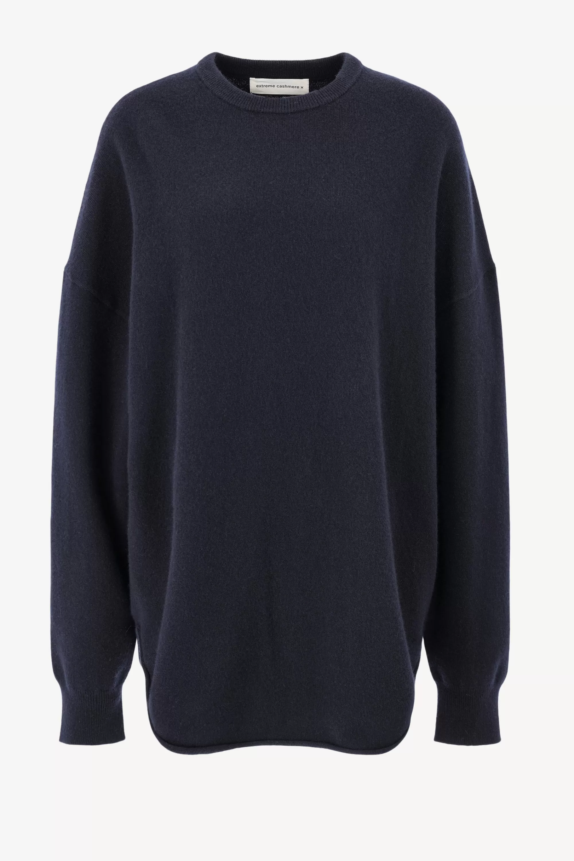 Frauen Extreme Cashmere Pullover Crew Hop N° 53 In Navy