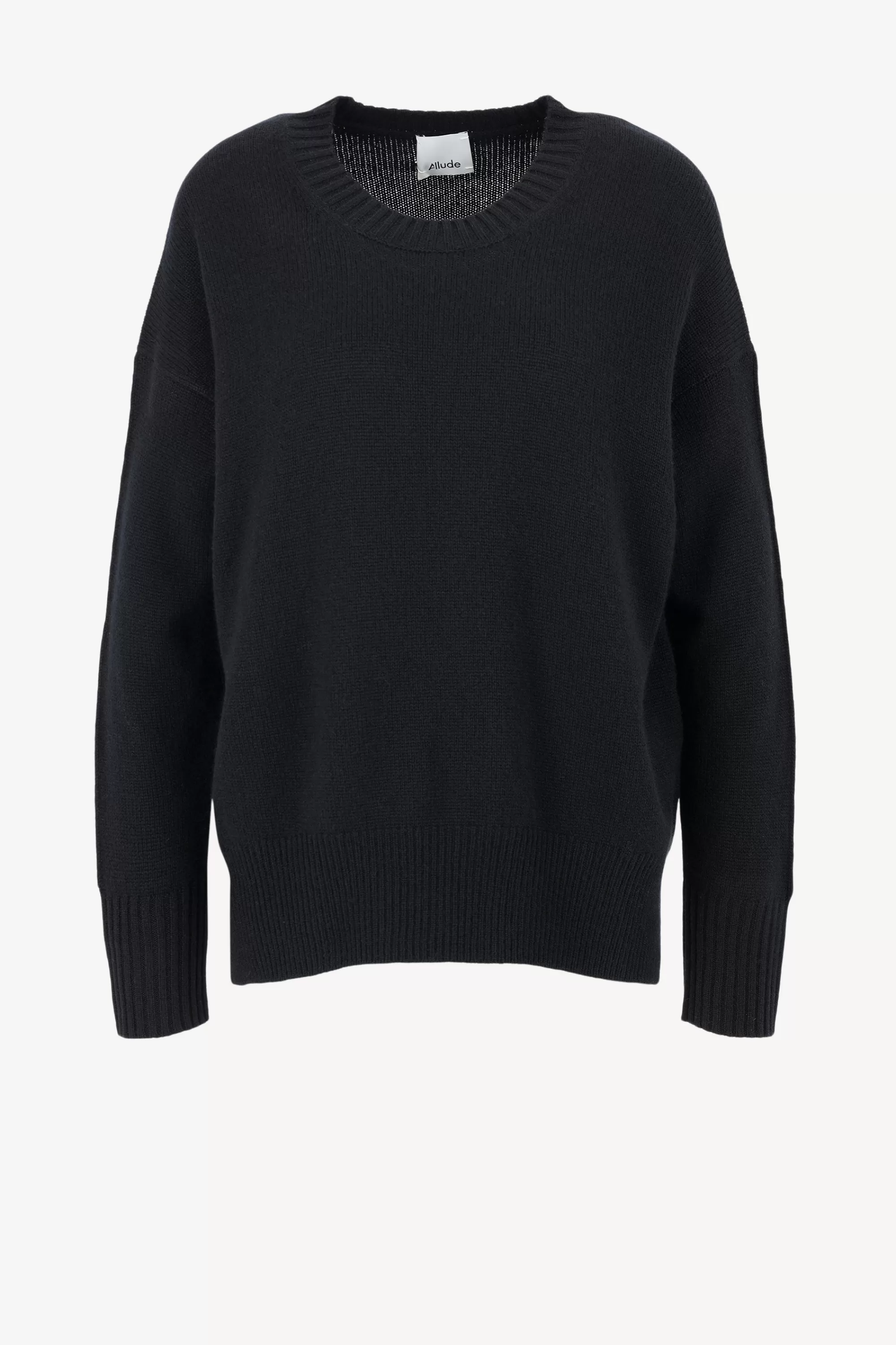 Frauen Allude Pullover Crew Neck In Schwarz