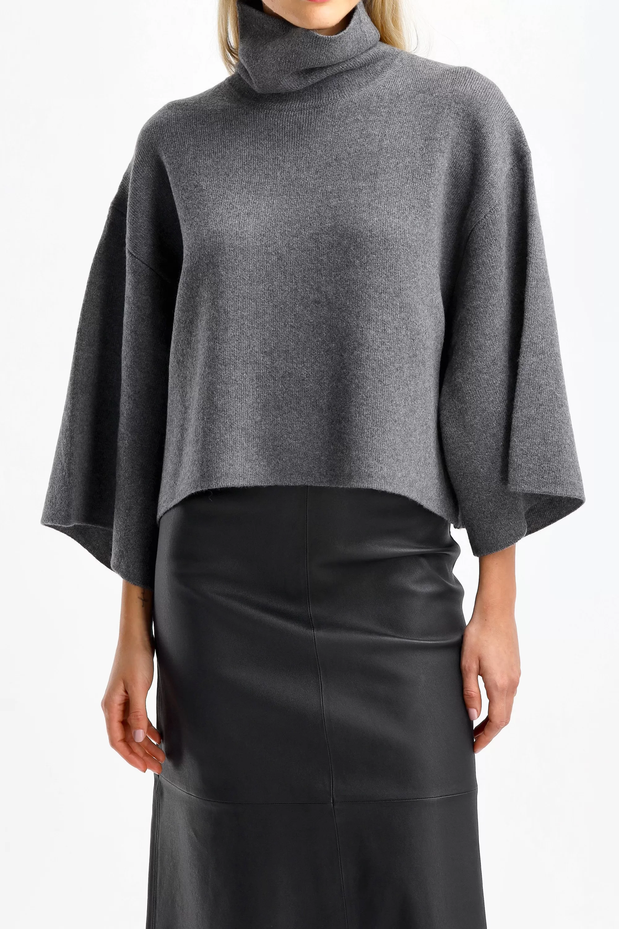 Frauen Proenza Schouler Pullover Double Face Eco In Grau