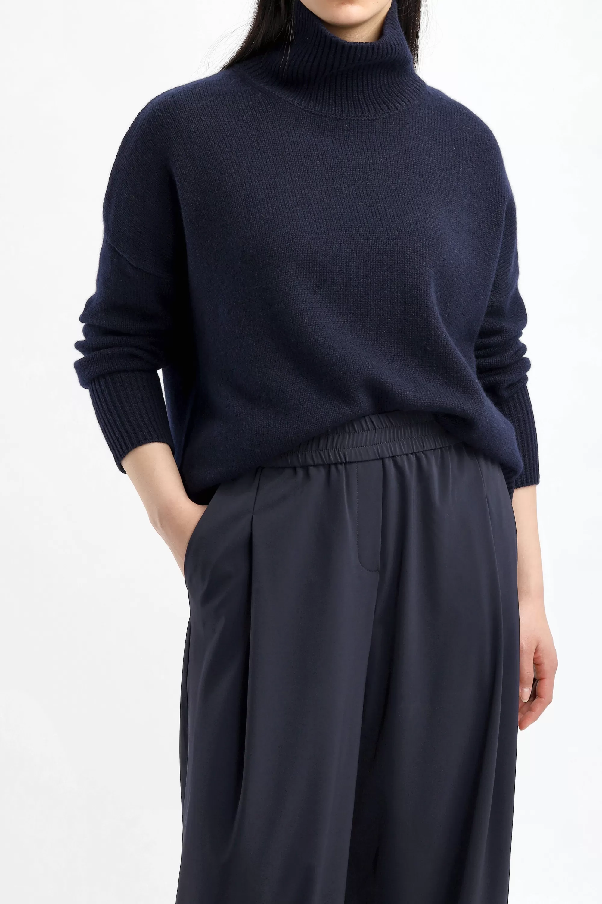 Frauen Lisa Yang Pullover Heidi In Navy