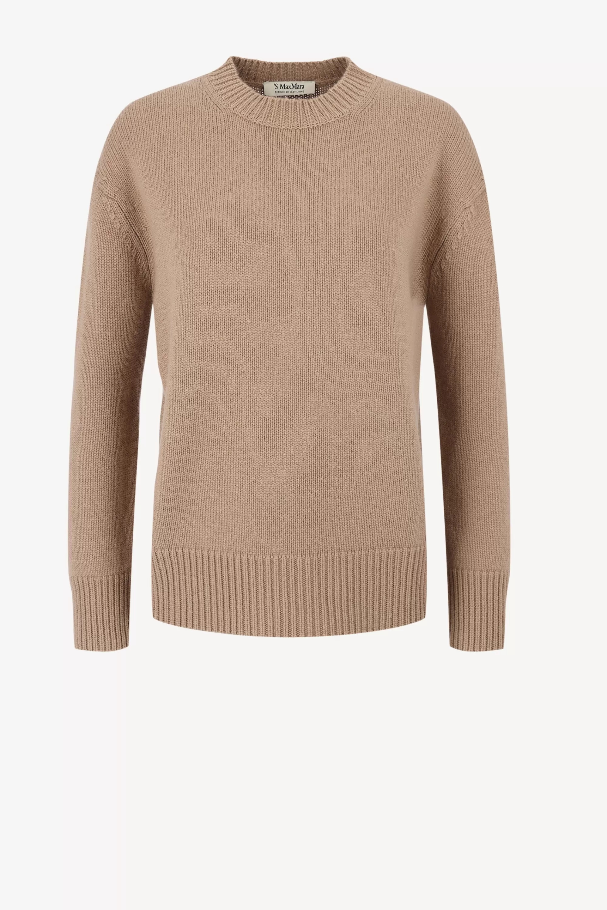 Frauen S Max Mara Pullover Irlanda In Kamel