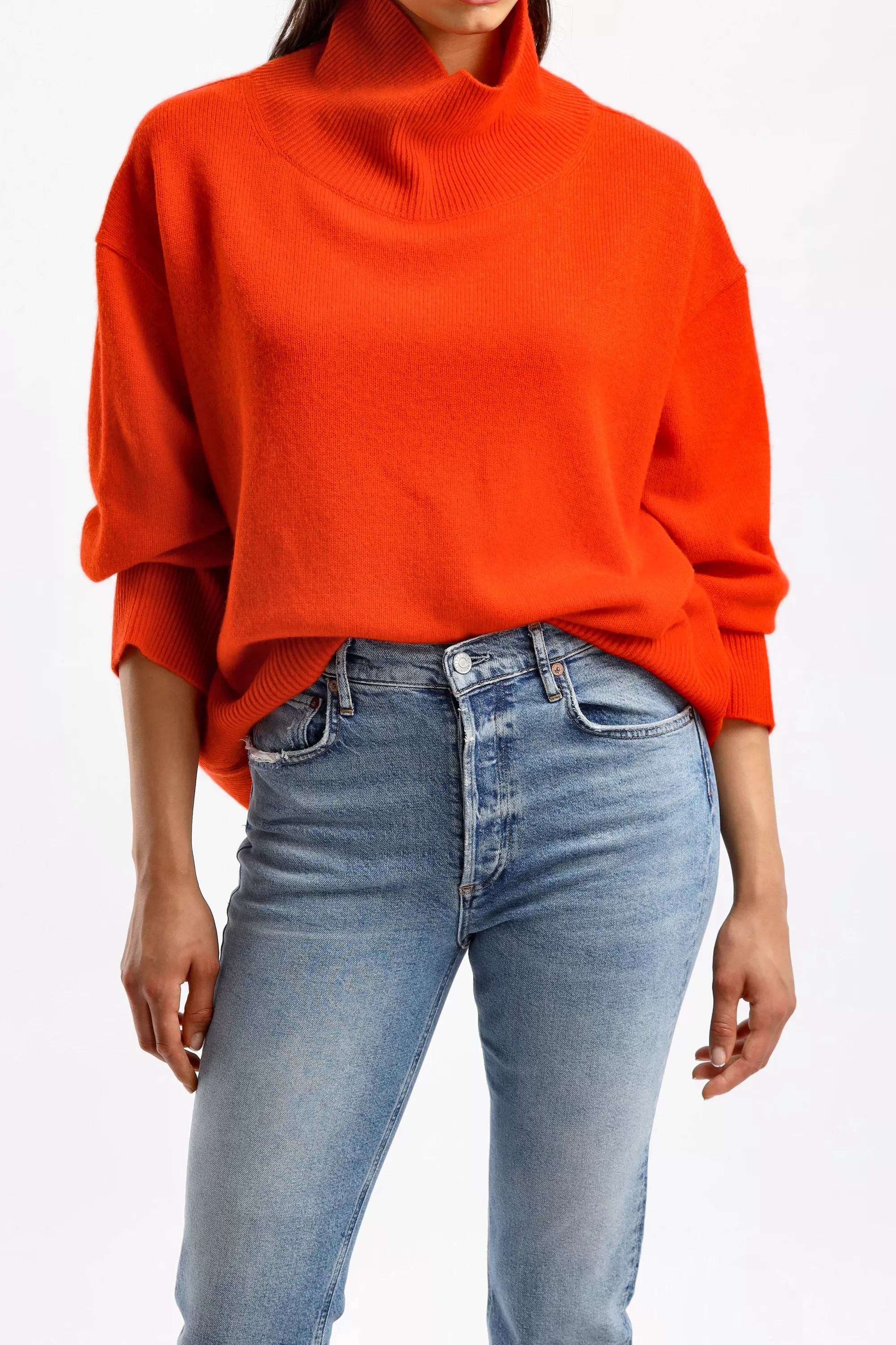 Frauen Van Kukil Pullover Jean In Kukil Orange