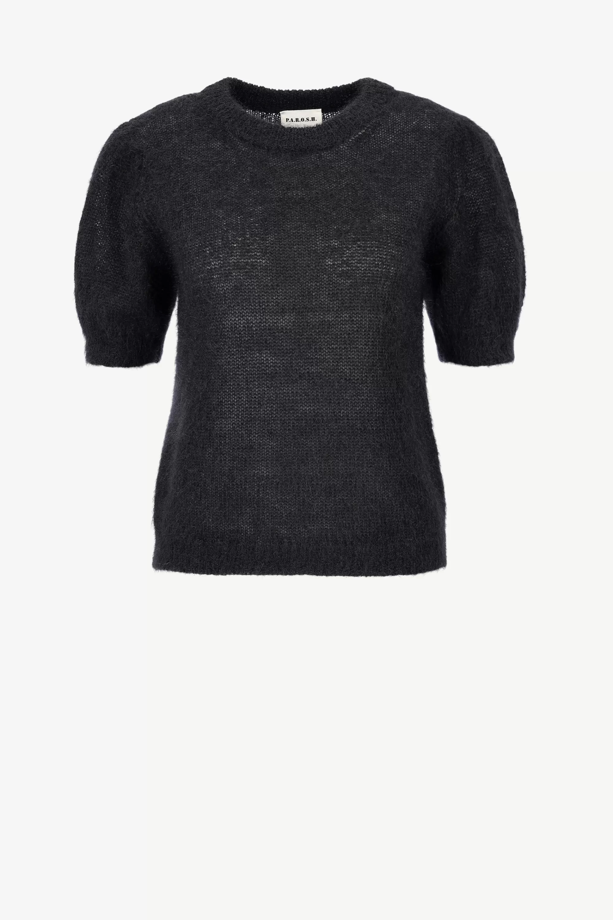 Frauen P.A.R.O.S.H. Pullover Kurzarm Luce In Schwarz