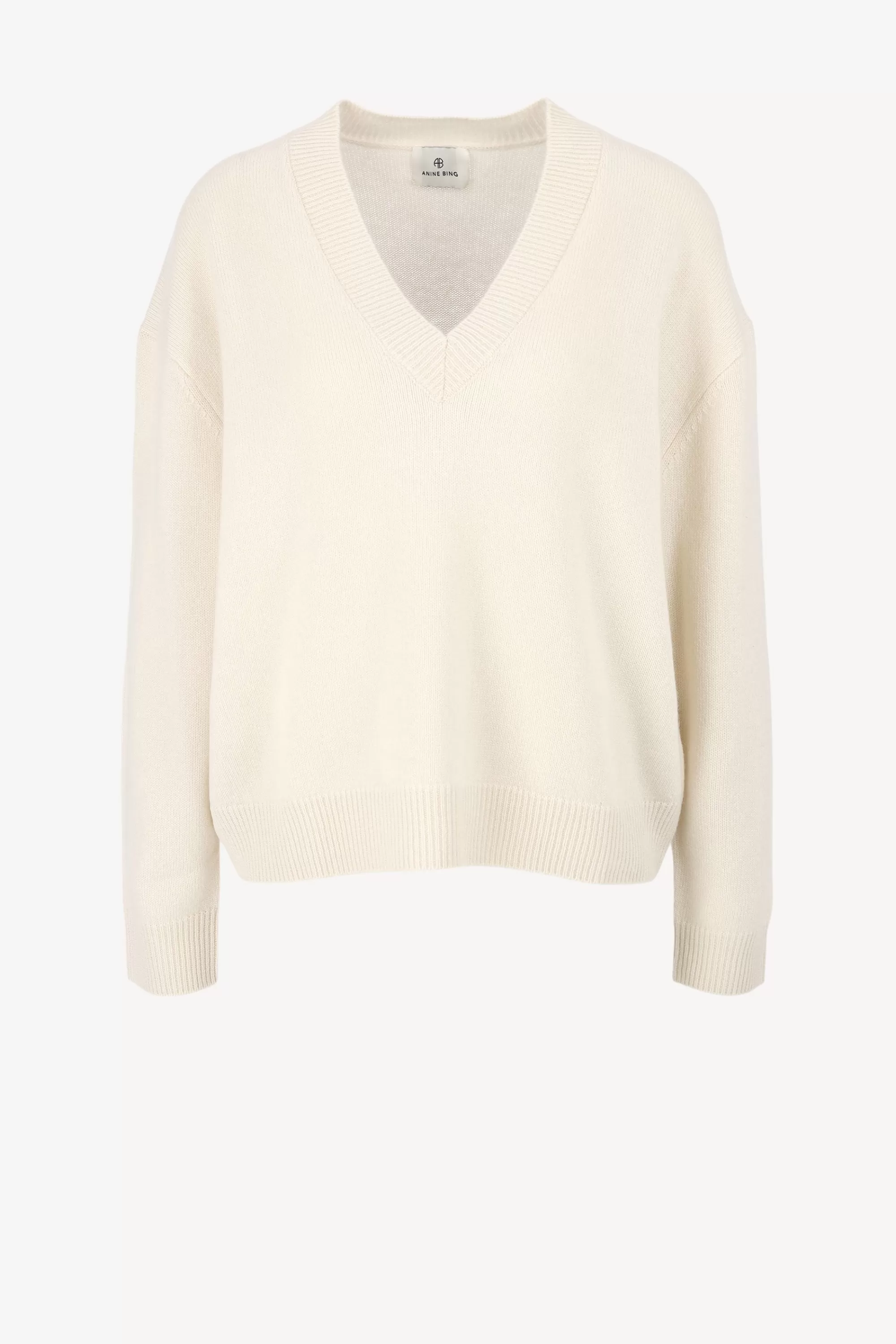 Frauen Anine Bing Pullover Lee In Ivory