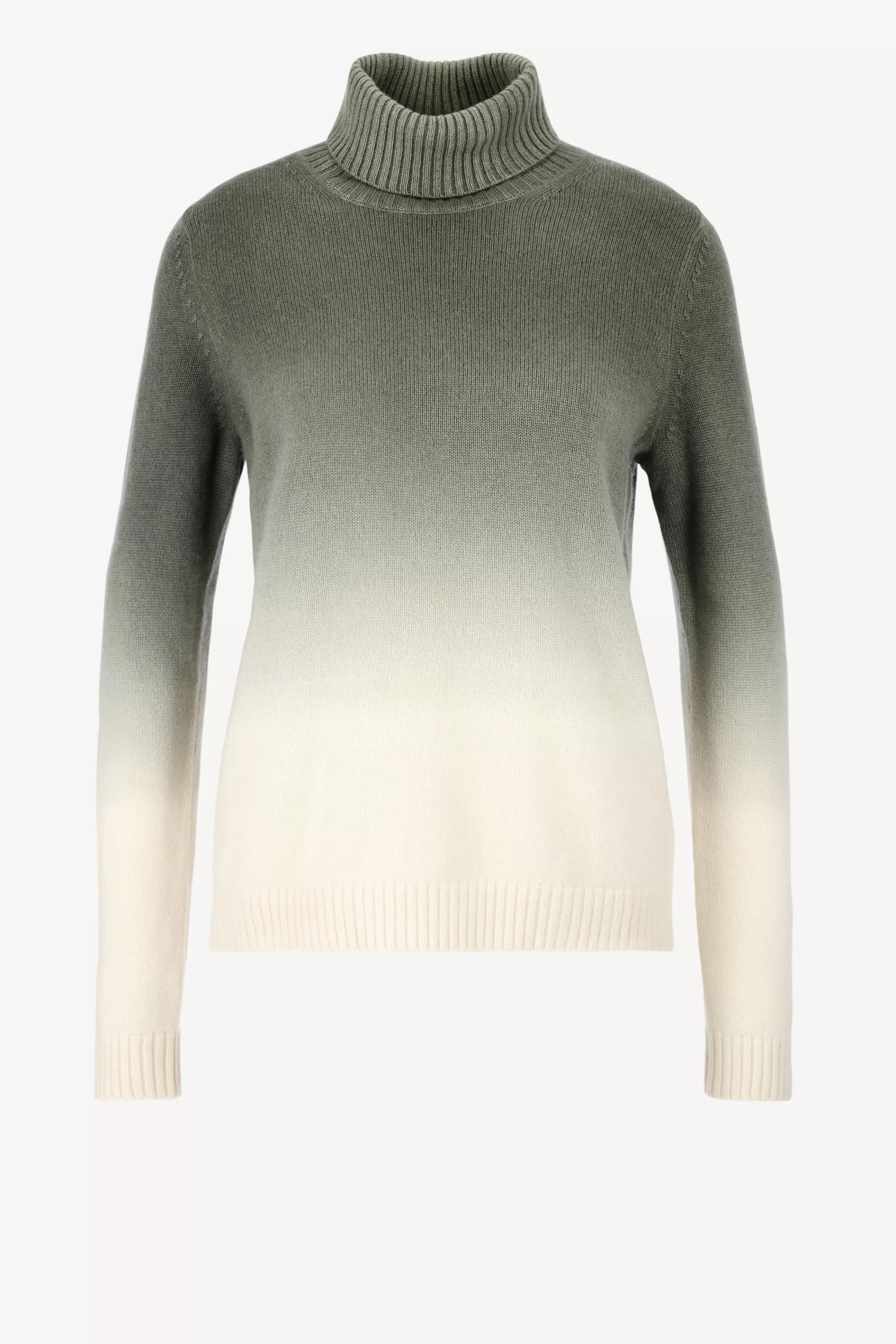 Frauen Kujten Pullover Mochi Dip Dye In Khaki