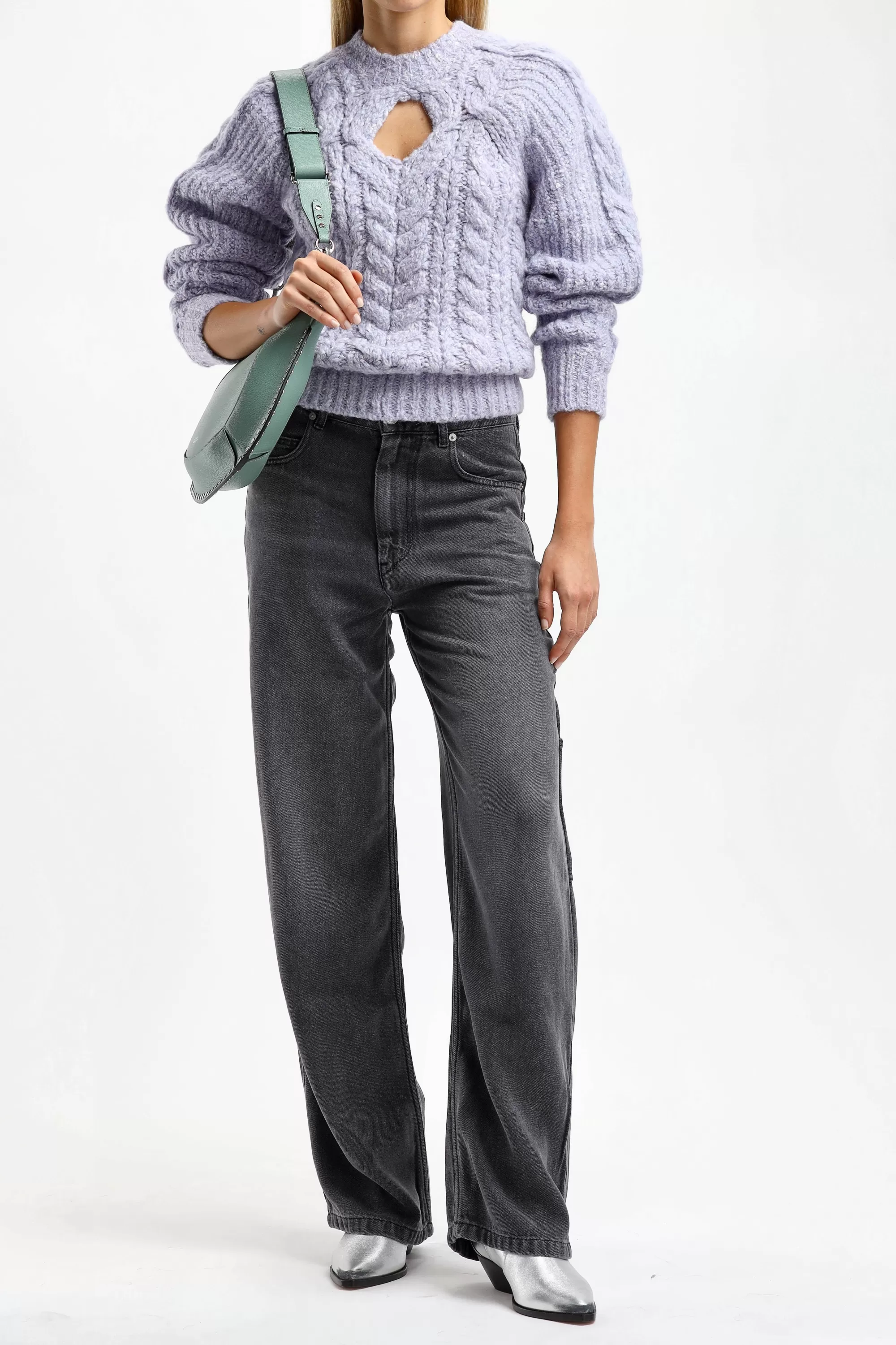 Frauen Isabel Marant Pullover Noelys In Lavender