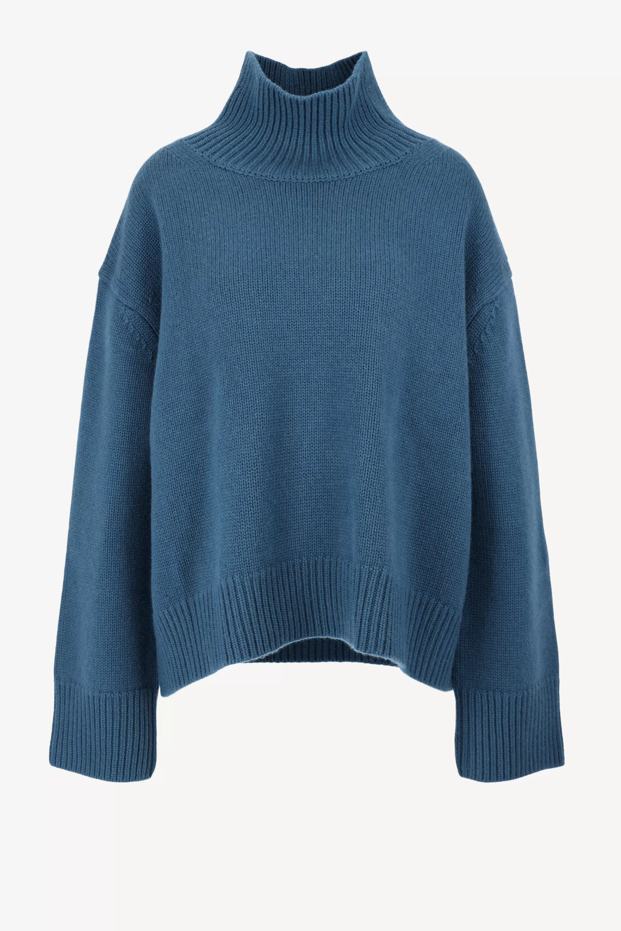 Frauen Van Kukil Pullover Ocean In Midnight Blue