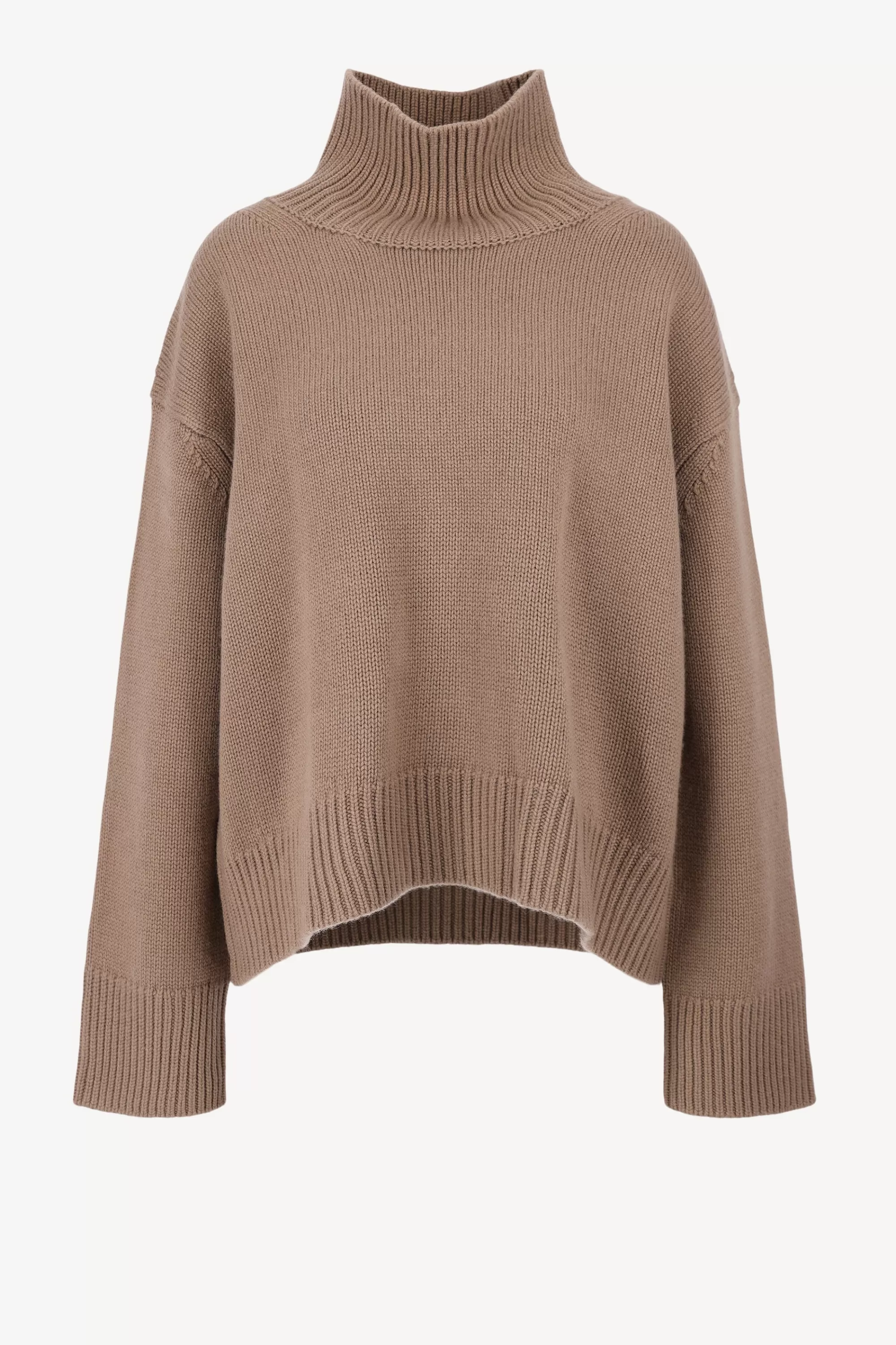 Frauen Van Kukil Pullover Oceane In Belgian Coffee