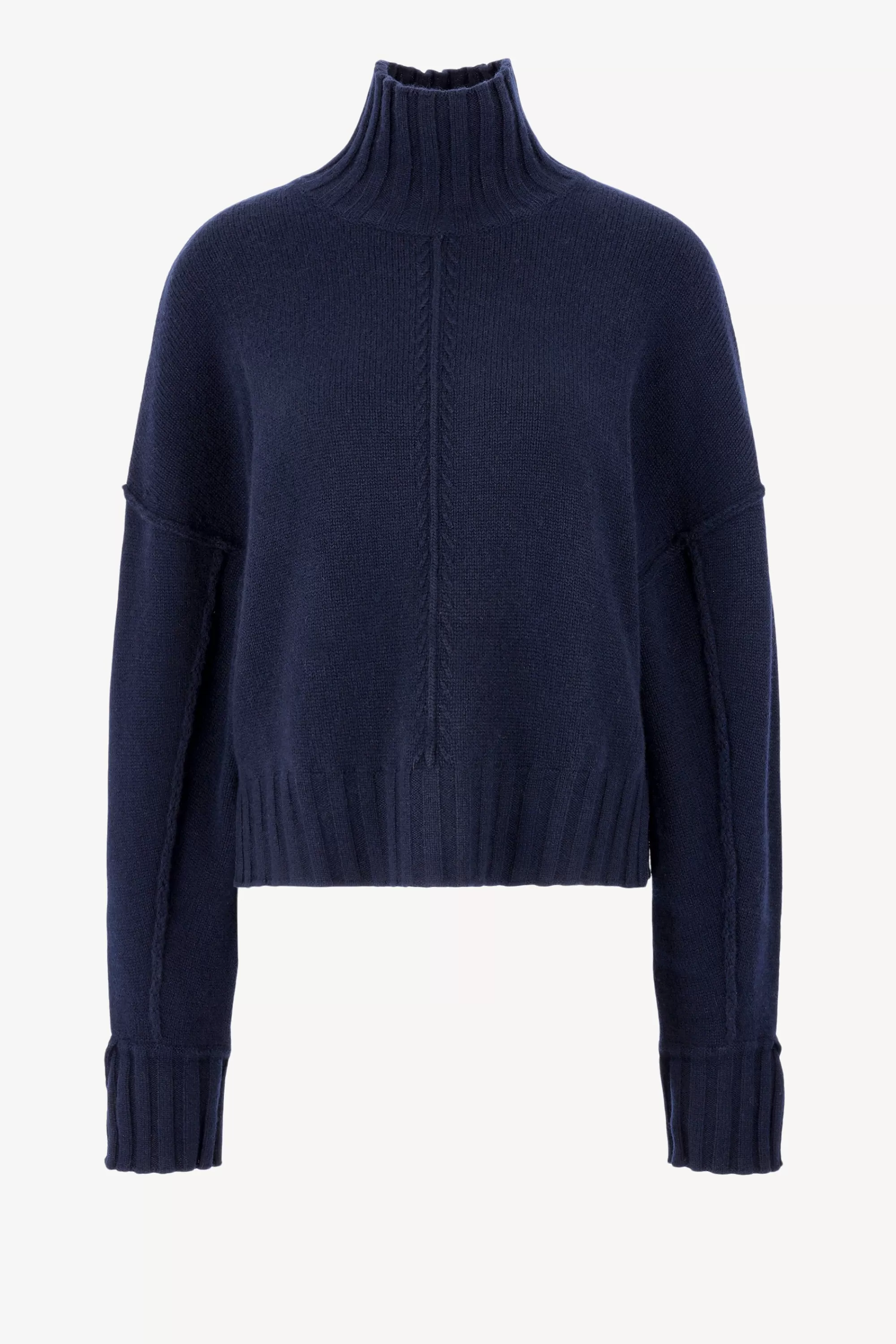 Frauen Van Kukil Pullover Reese In Dark Sapphire