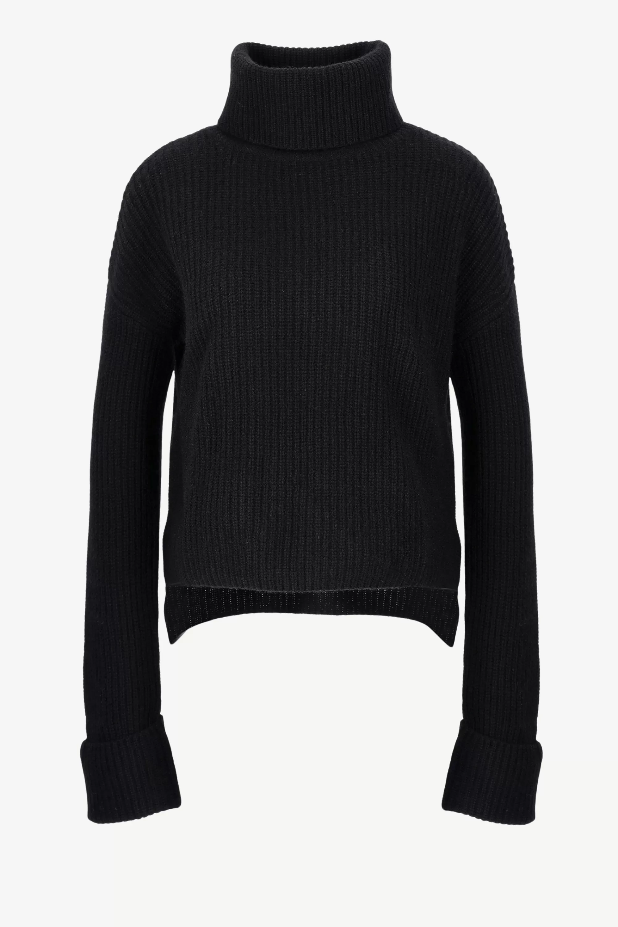 Frauen Van Kukil Pullover Valentina In Ebony Black