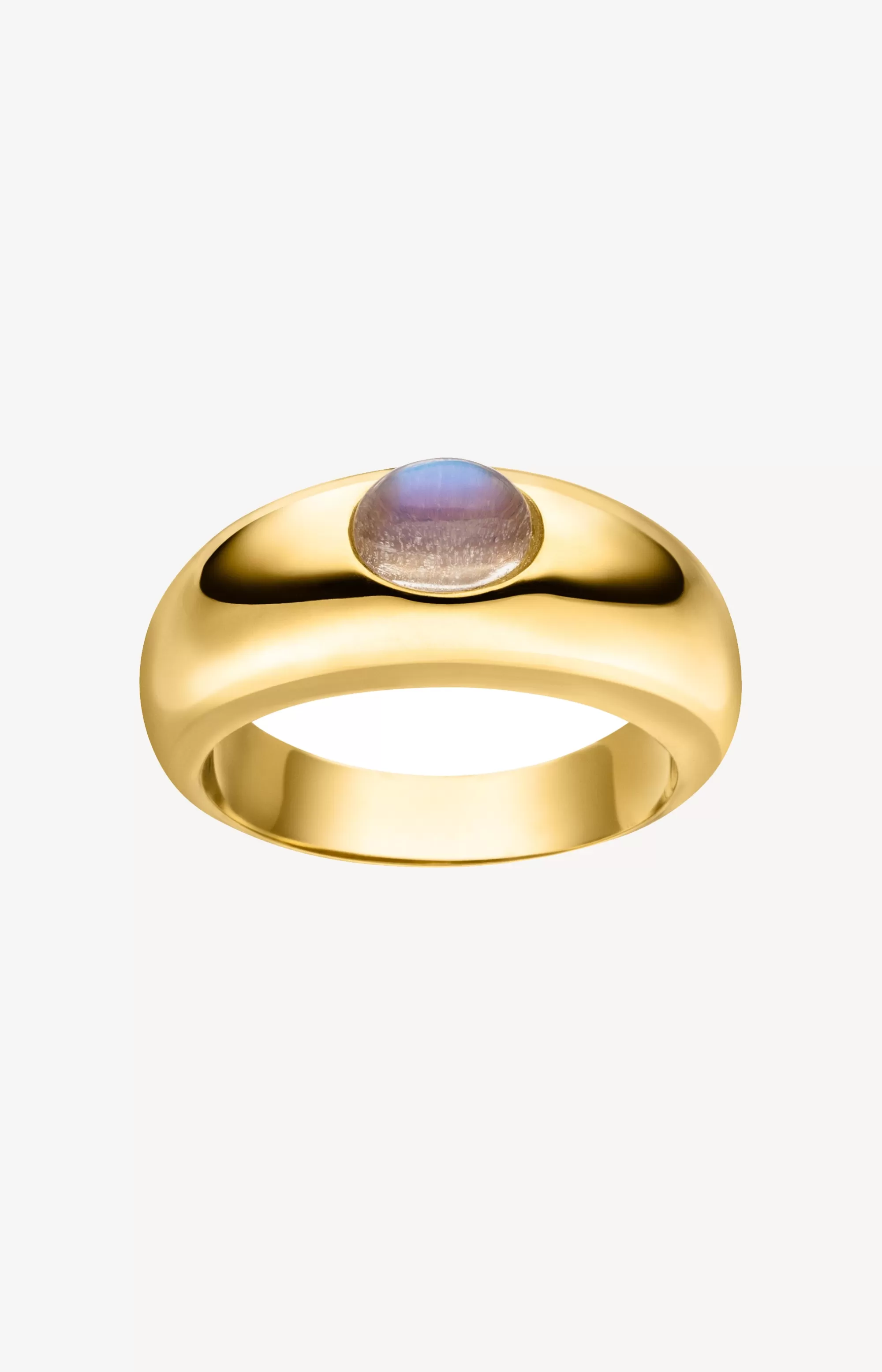 Frauen Nina Kastens Jewelry Ring Moonstone In Gold