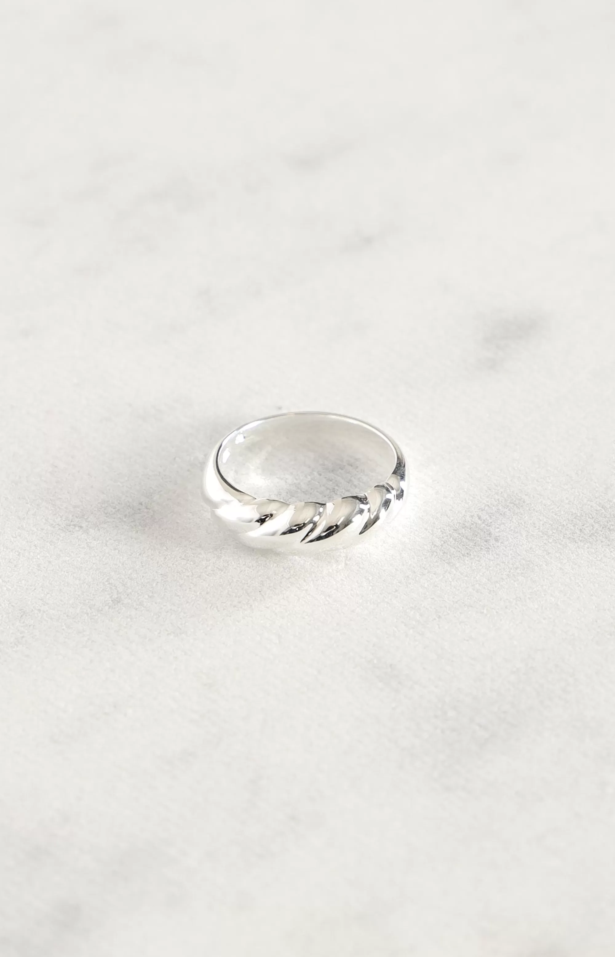 Frauen Nina Kastens Jewelry Ring Wavy In Silber