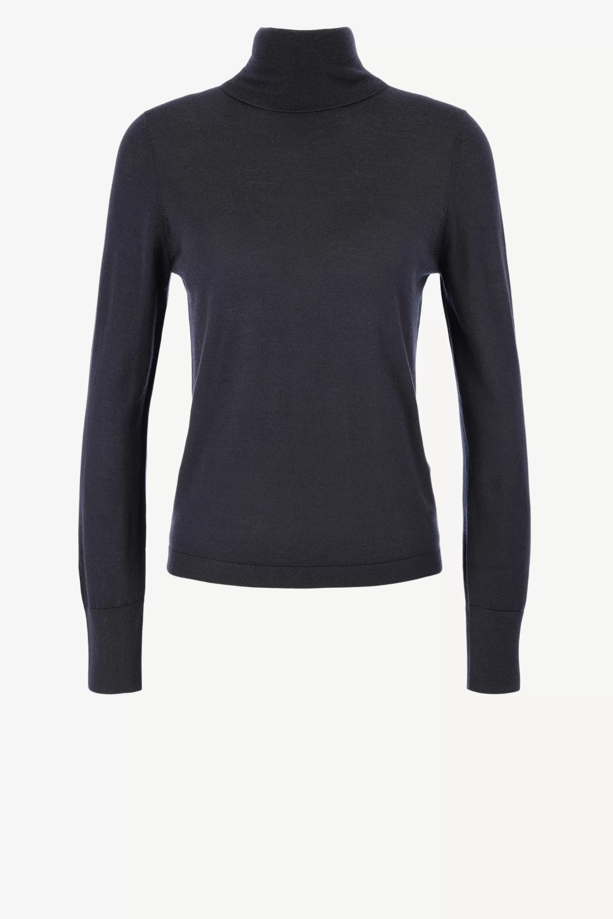 Frauen Allude Rollkragenpullover Fitted In Navy