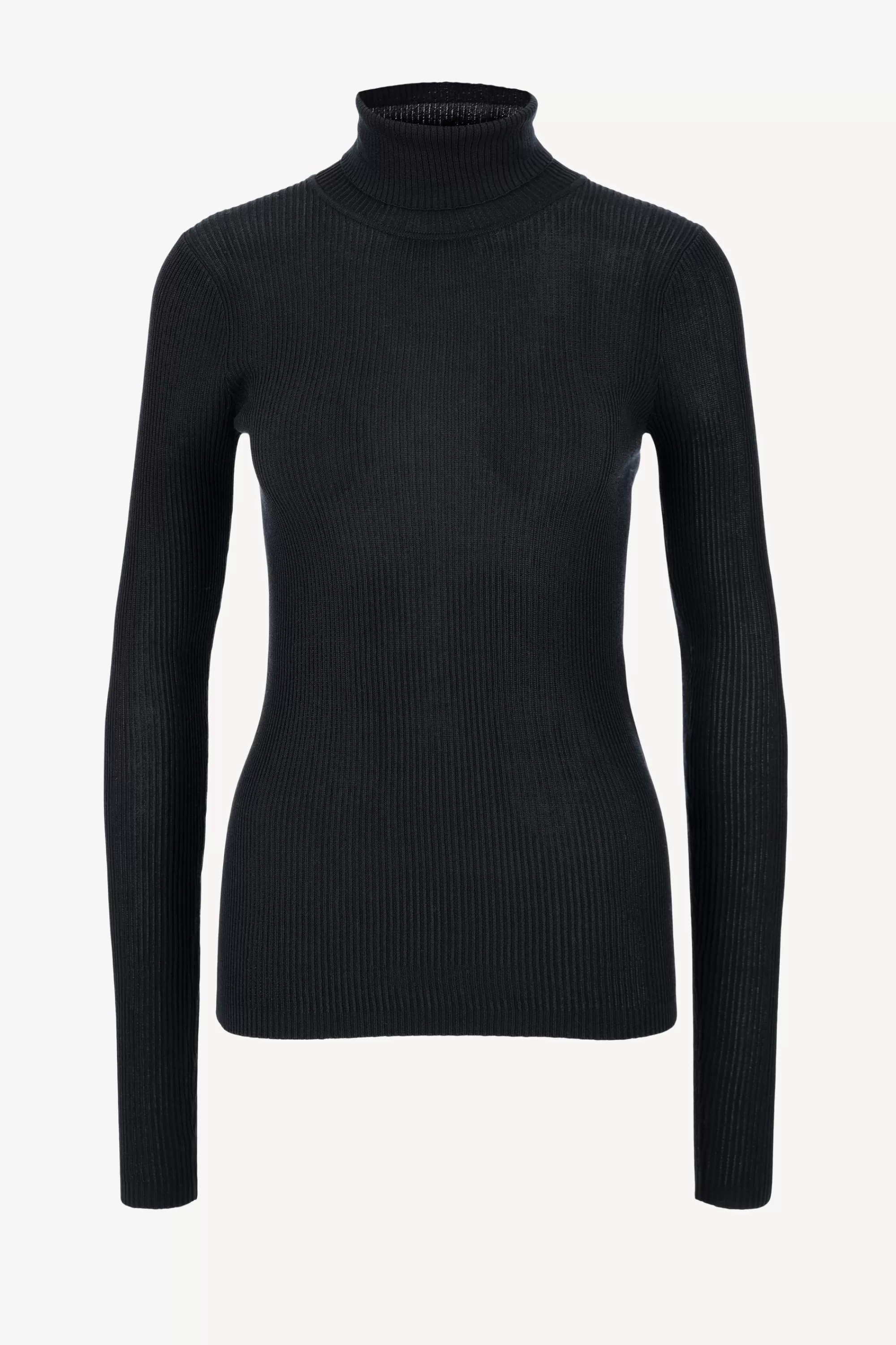 Frauen by Malene Birger Rollkragenpullover Ronella In Schwarz