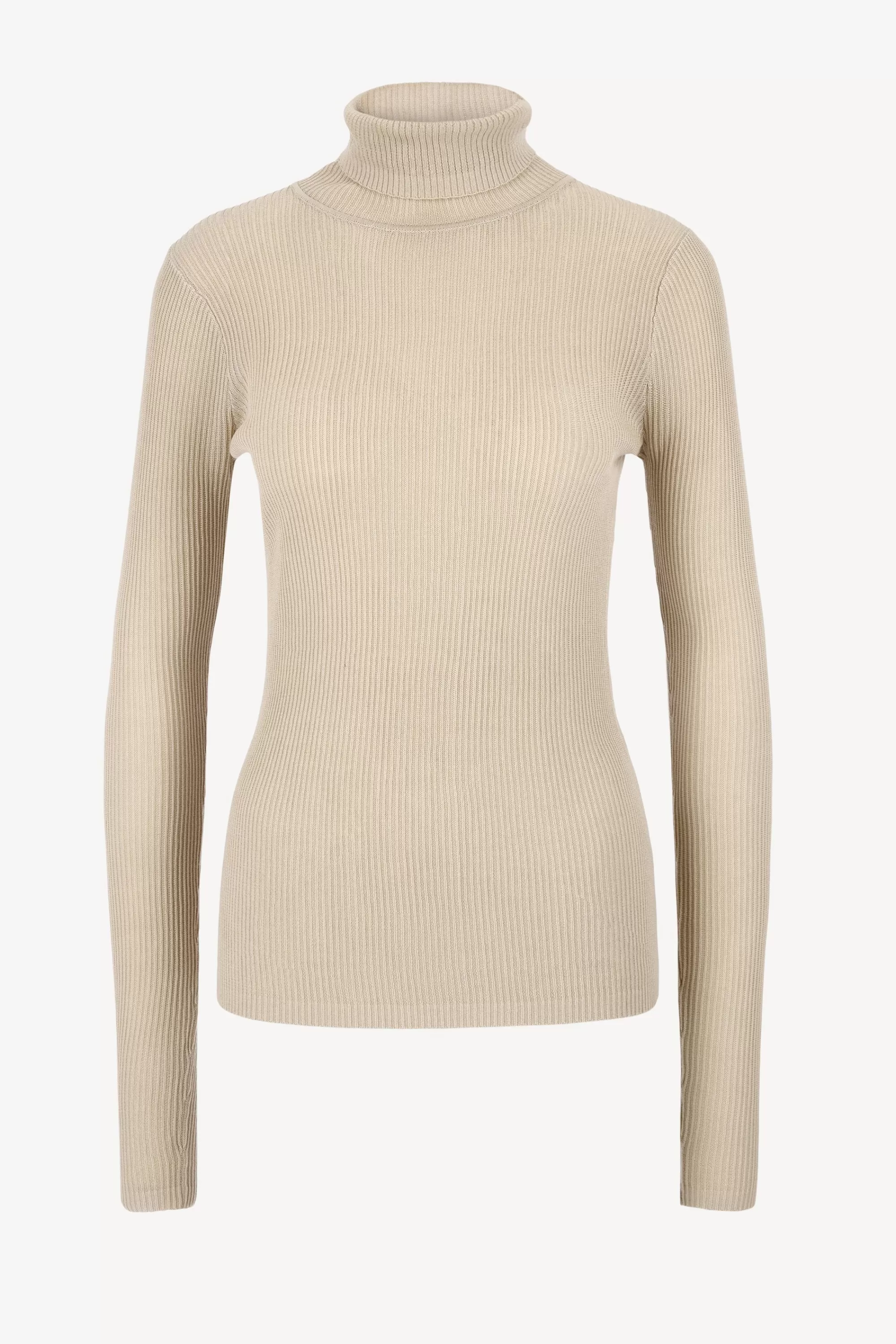 Frauen by Malene Birger Rollkragenpullover Ronella In Wood