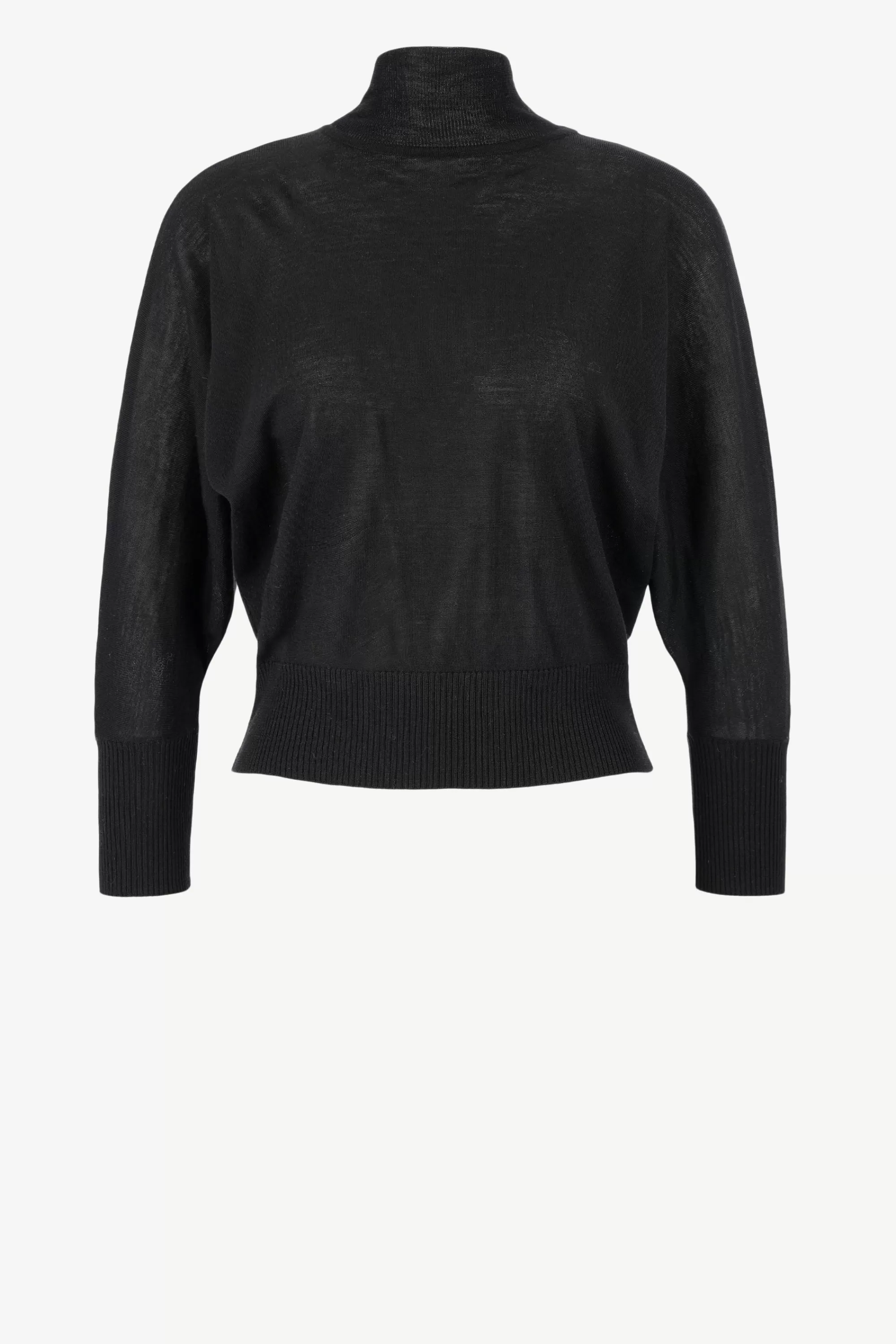 Frauen Max Mara Rollkragenpullover Talea In Schwarz