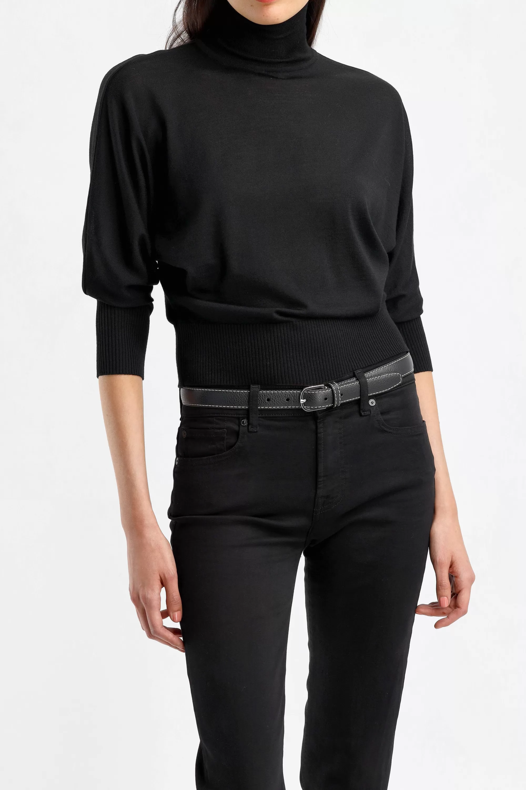 Frauen Max Mara Rollkragenpullover Talea In Schwarz