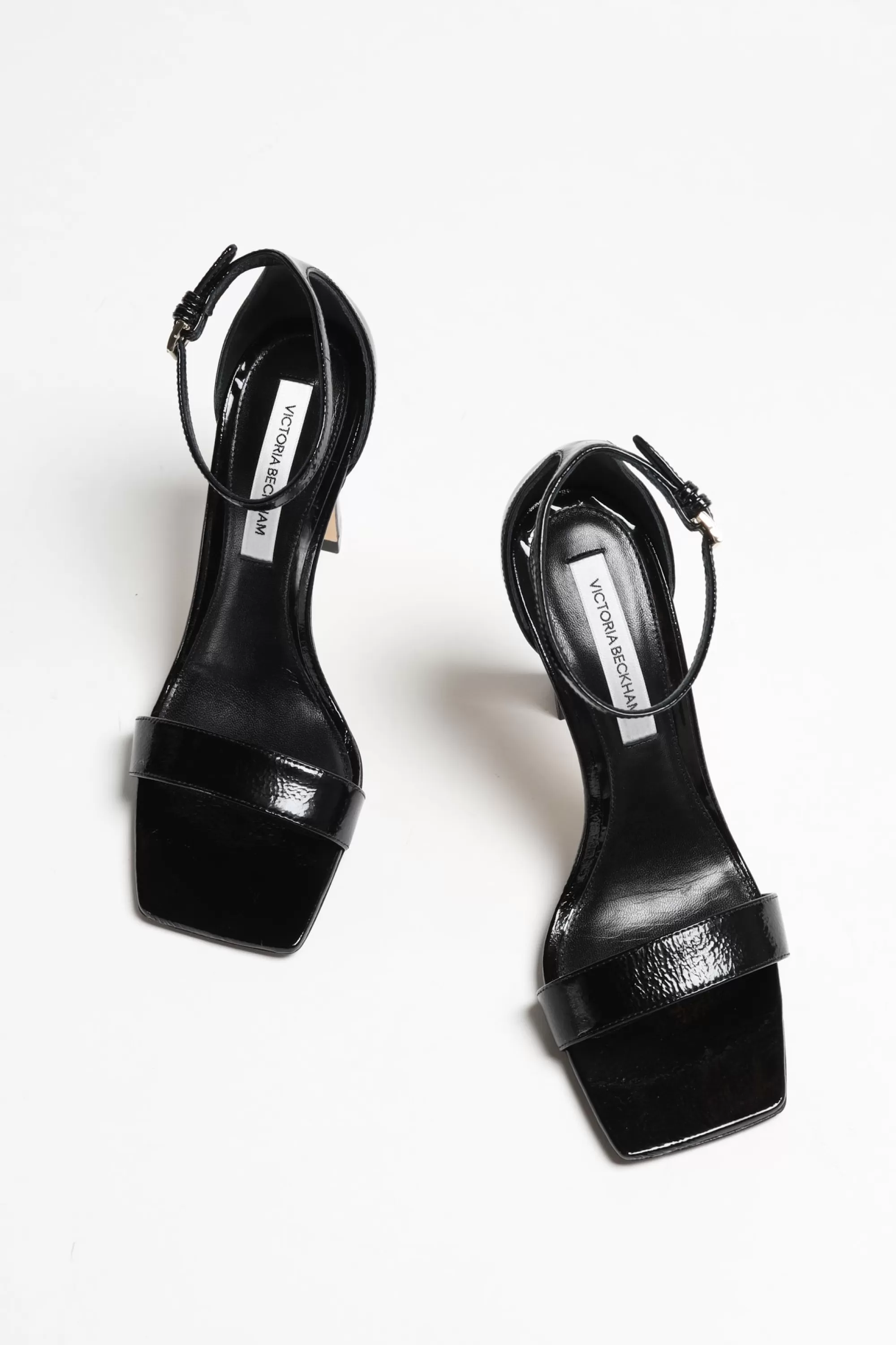 Frauen Victoria Beckham Sandalette Metallic In Schwarz