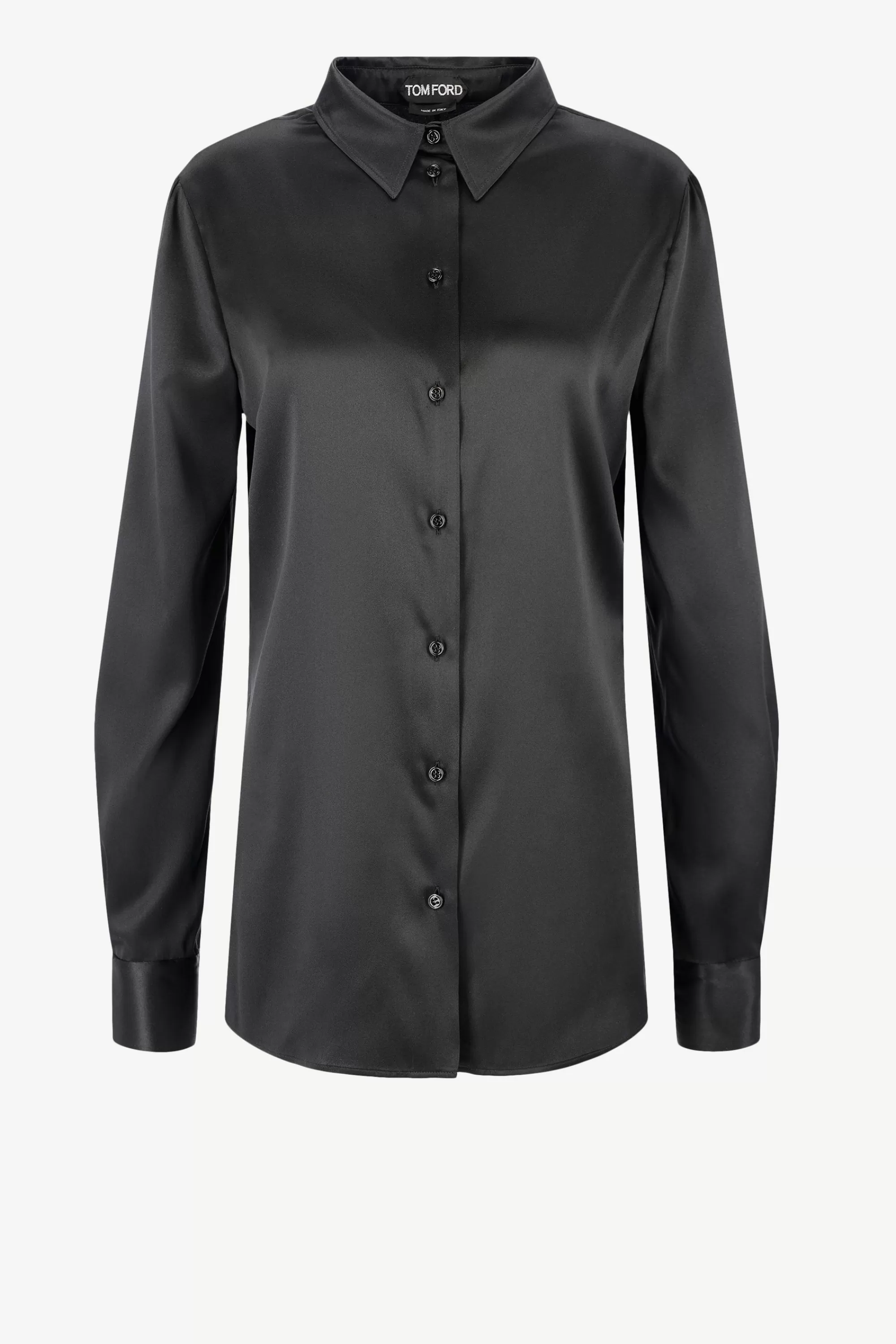 Frauen Tom Ford Seidenbluse In Schwarz