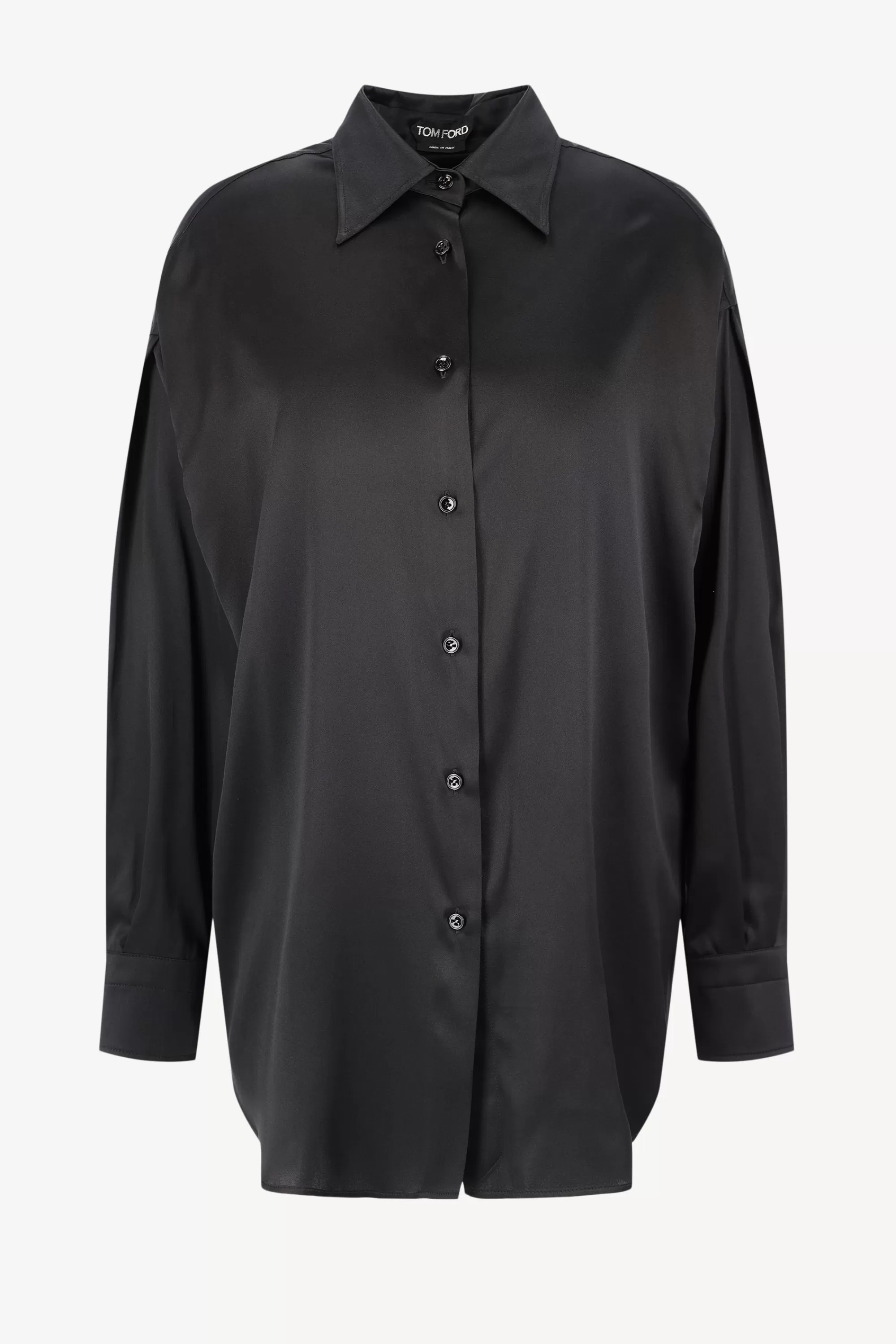 Frauen Tom Ford Seidenbluse Relaxed In Schwarz