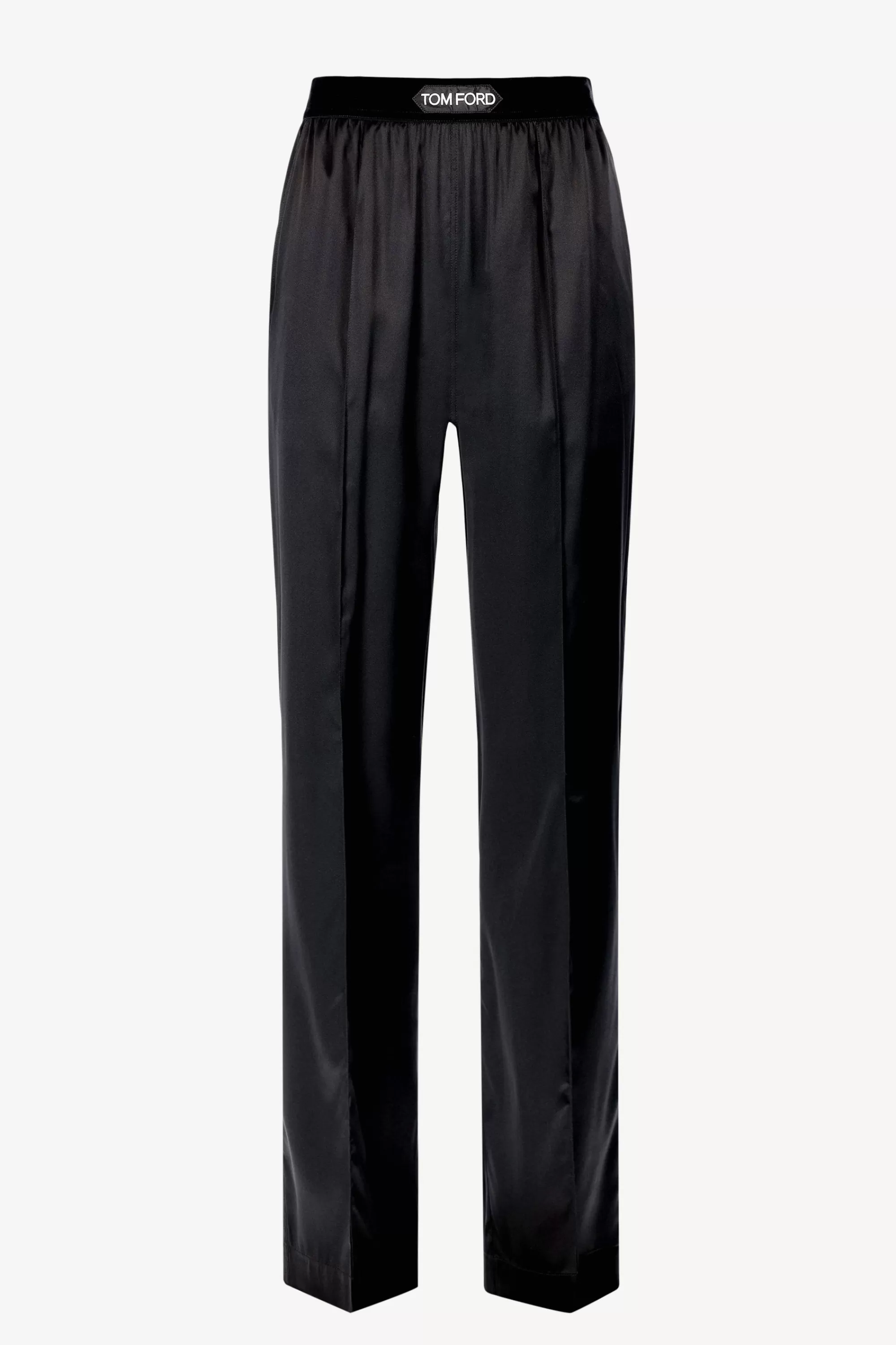 Frauen Tom Ford Seidenhose In Schwarz