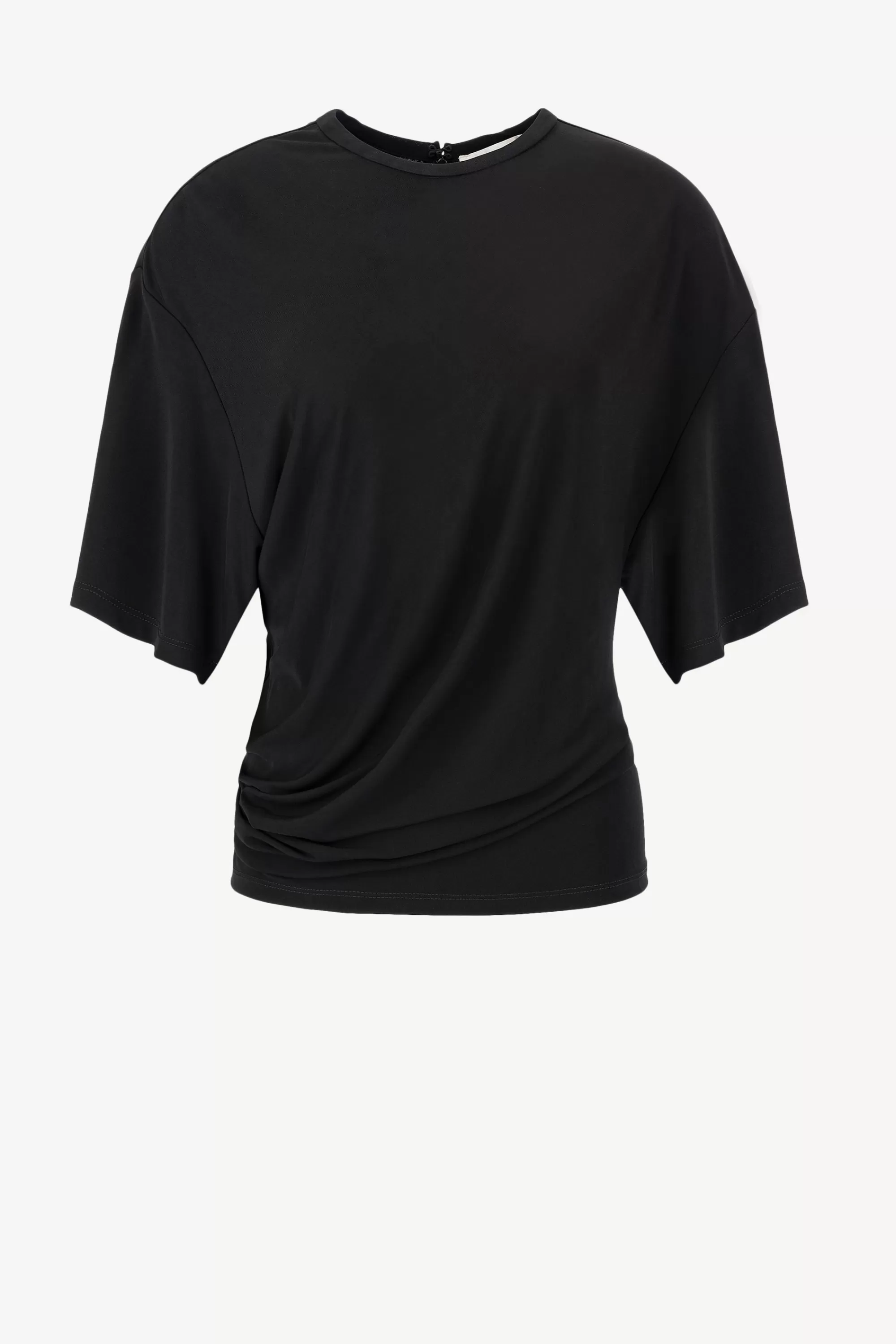 Frauen Christopher Esber Shirt Side Cowl In Schwarz