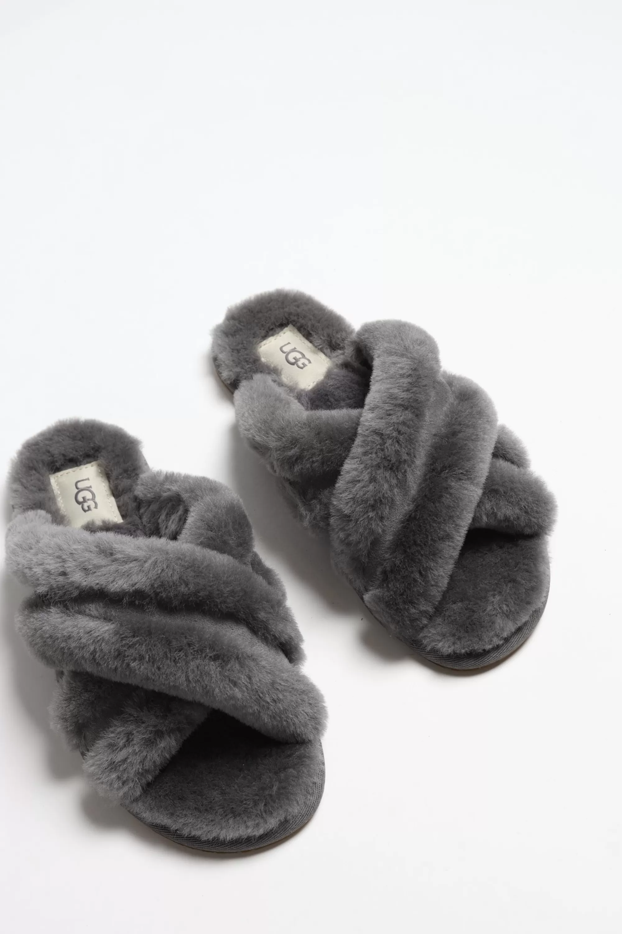 Frauen UGG Slipper Scuffita In Charcoal