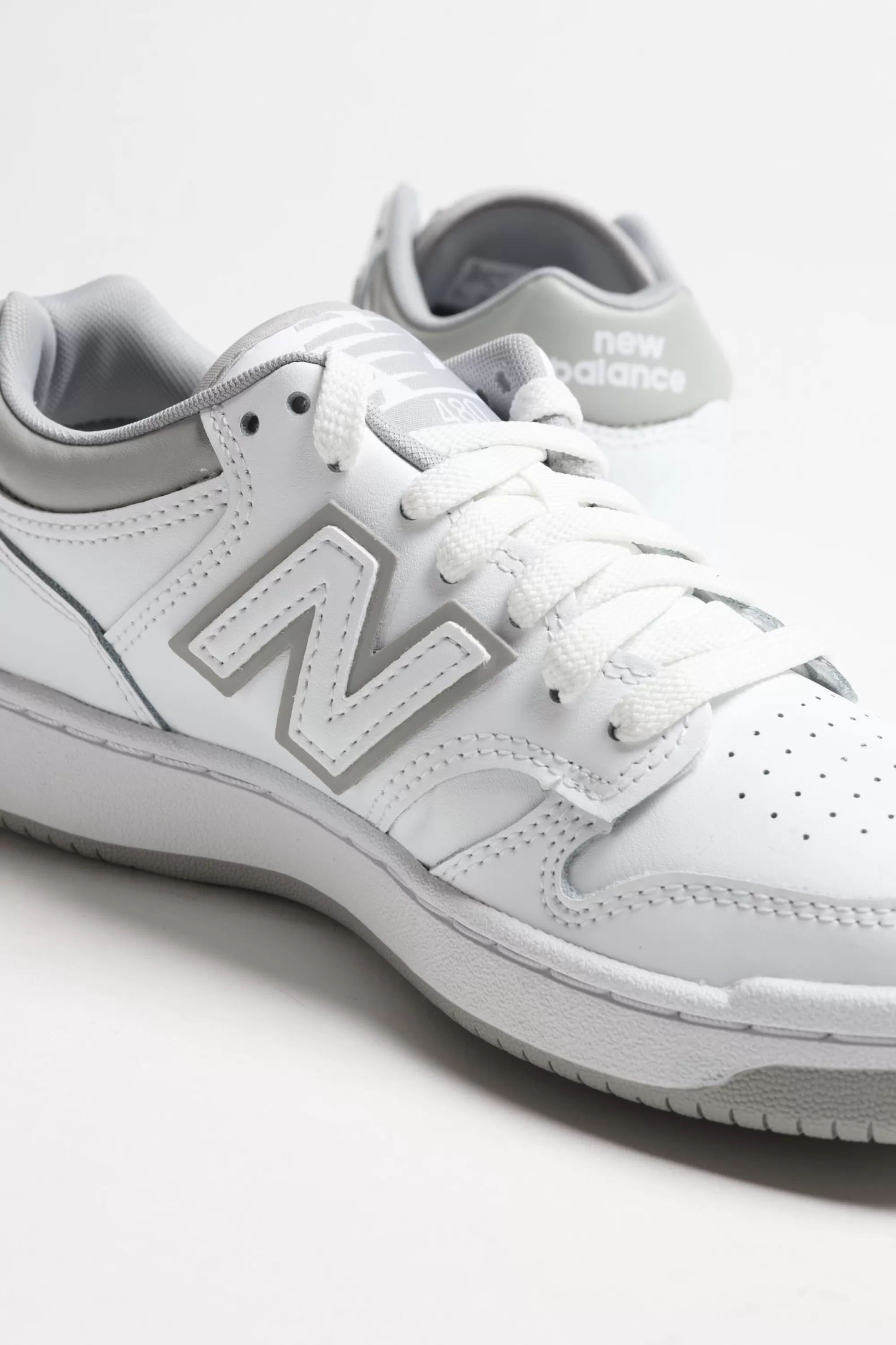 Frauen New Balance Sneaker 480 In Weis/Grau