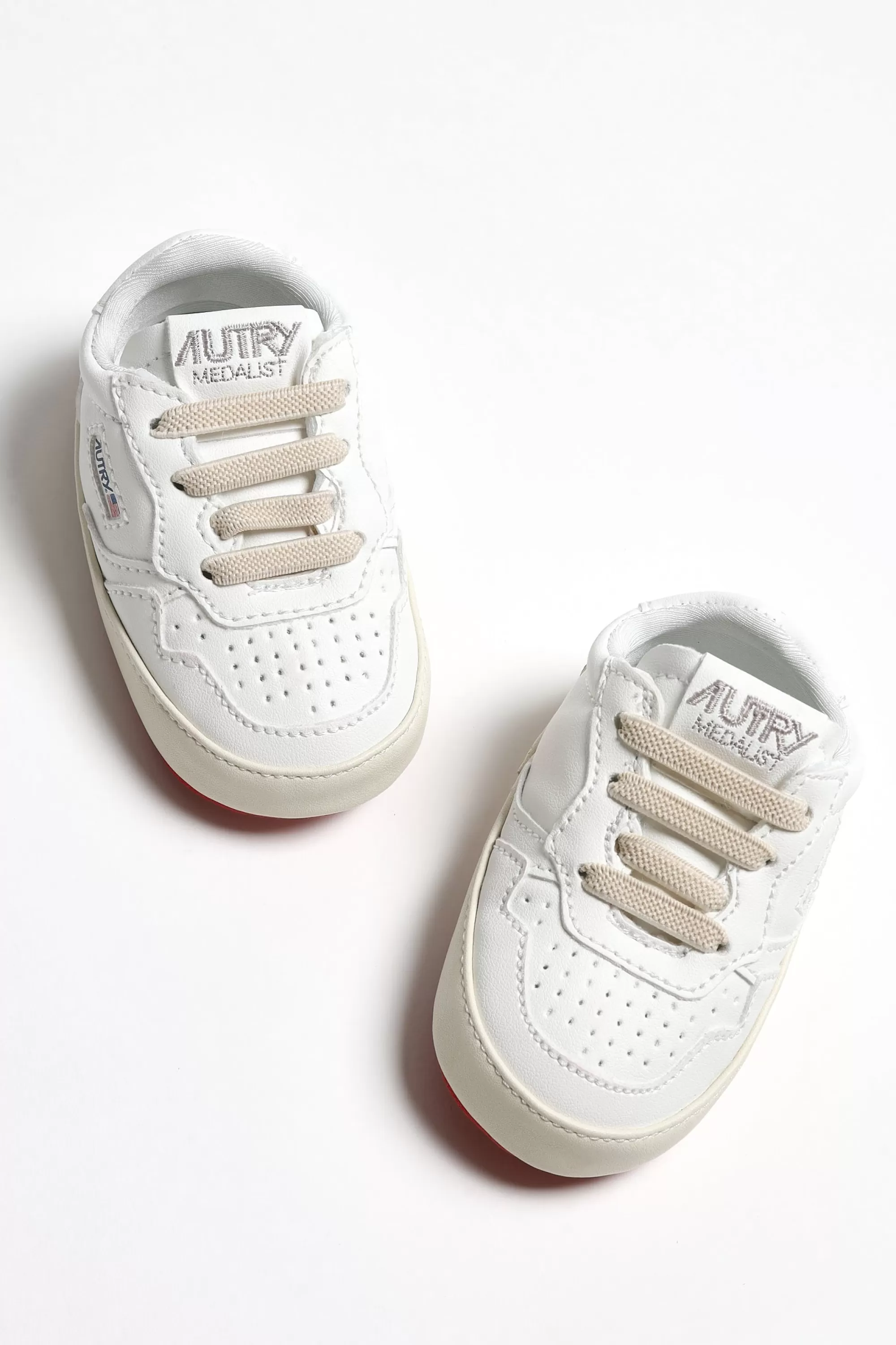 Frauen Anita Hass x Autry Sneaker Baby Low 'Heart' In Weis