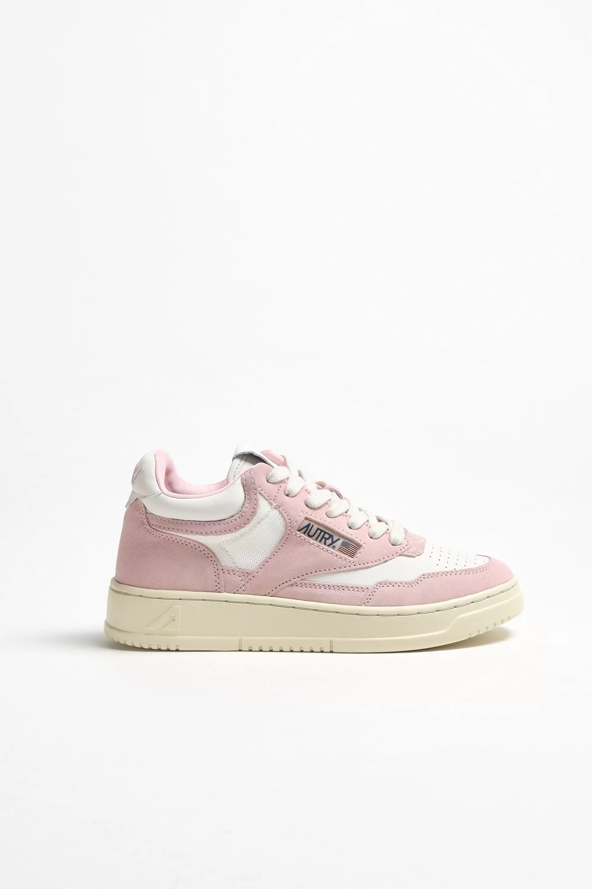 Frauen Autry Sneaker Open Mid In Academy Pink