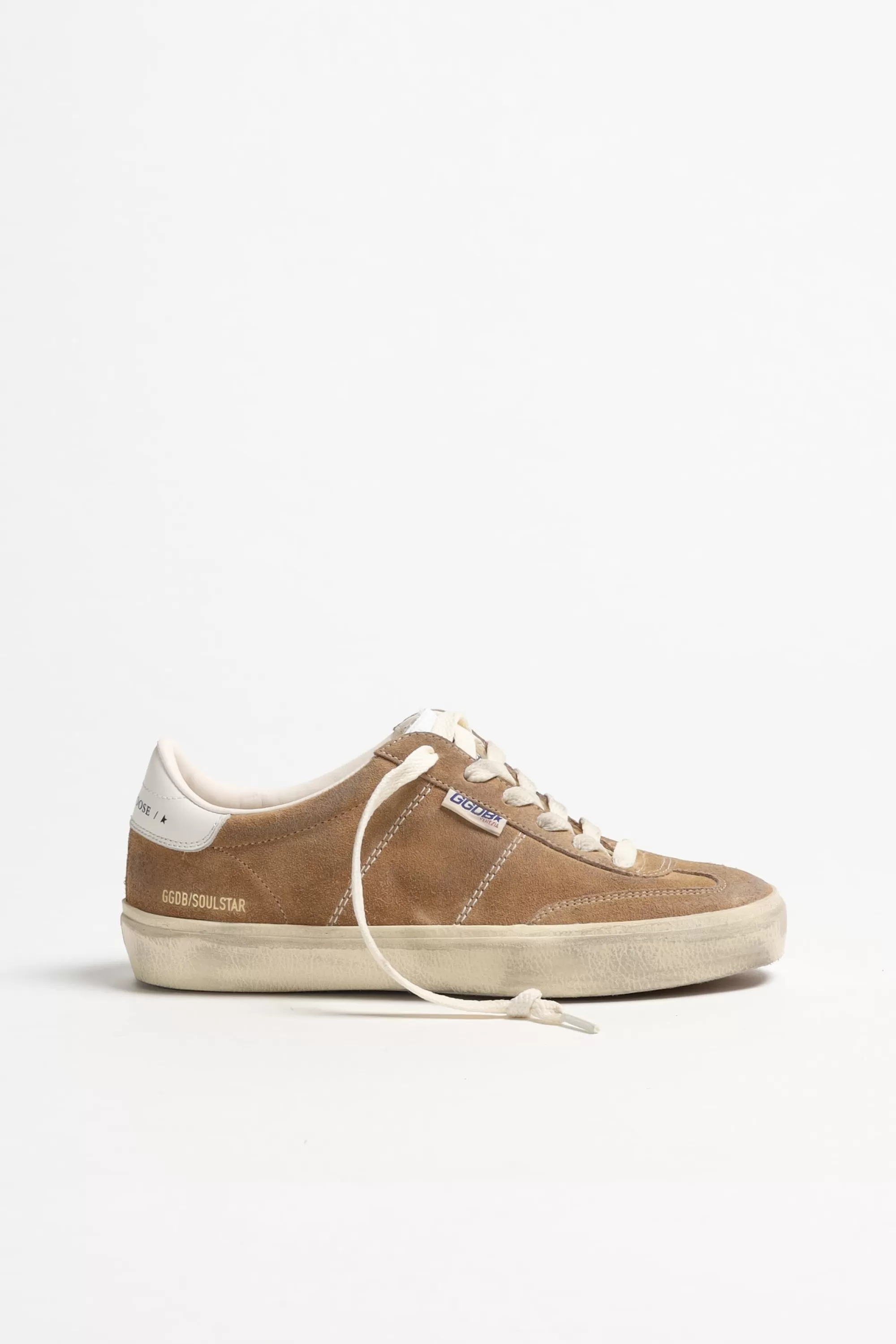 Frauen Golden Goose Sneaker Soulstar In Tobacco/Weis