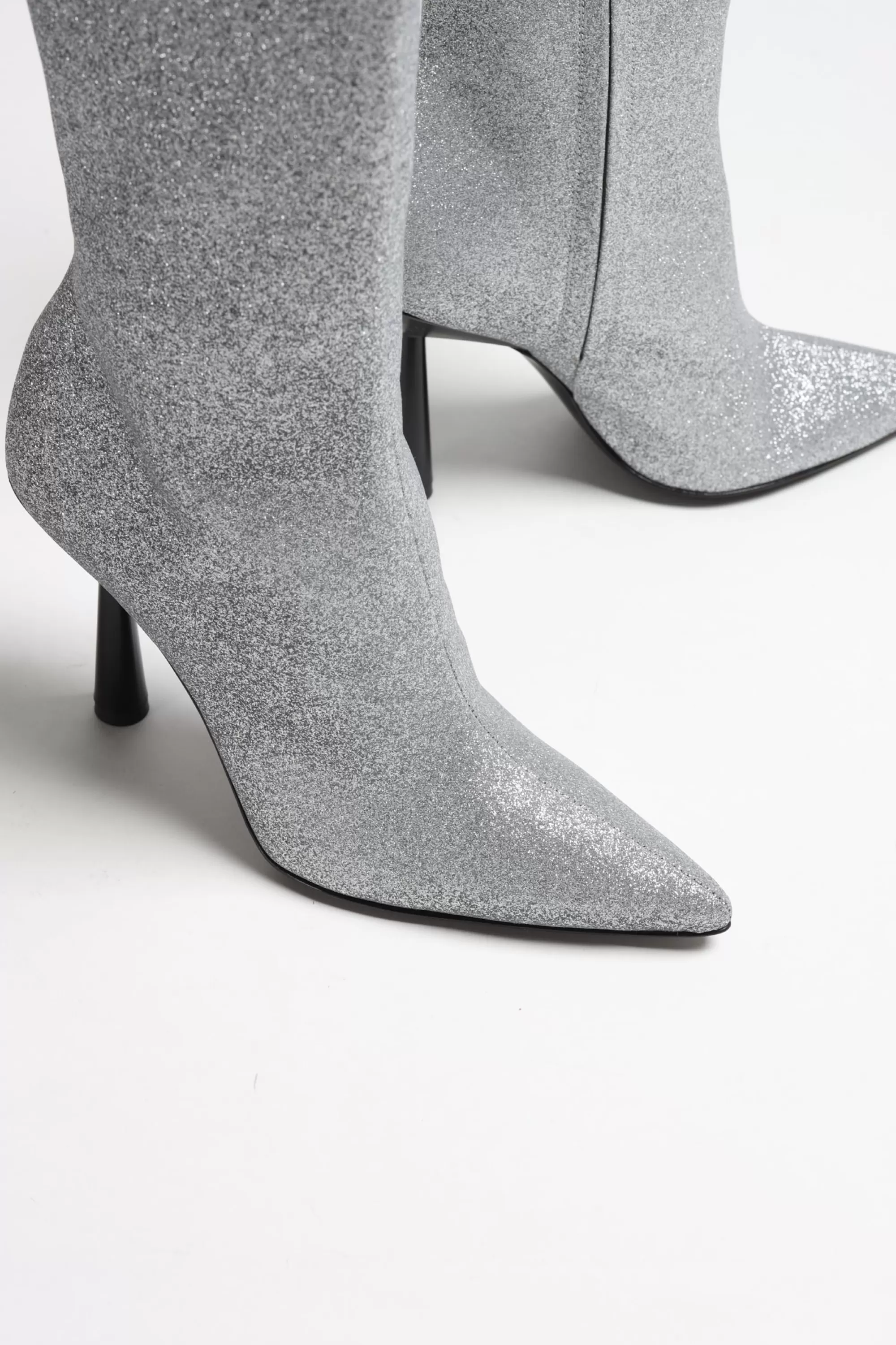 Frauen Gia x RHW Stiefel Rosie 7 In Silver Glitter