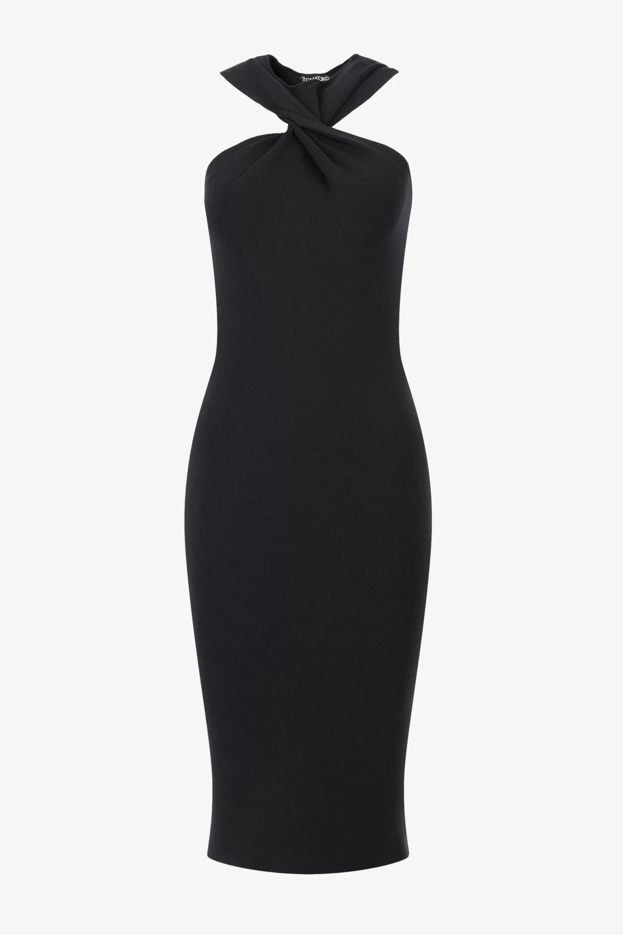 Frauen Tom Ford Strickkleid Halterneck In Schwarz