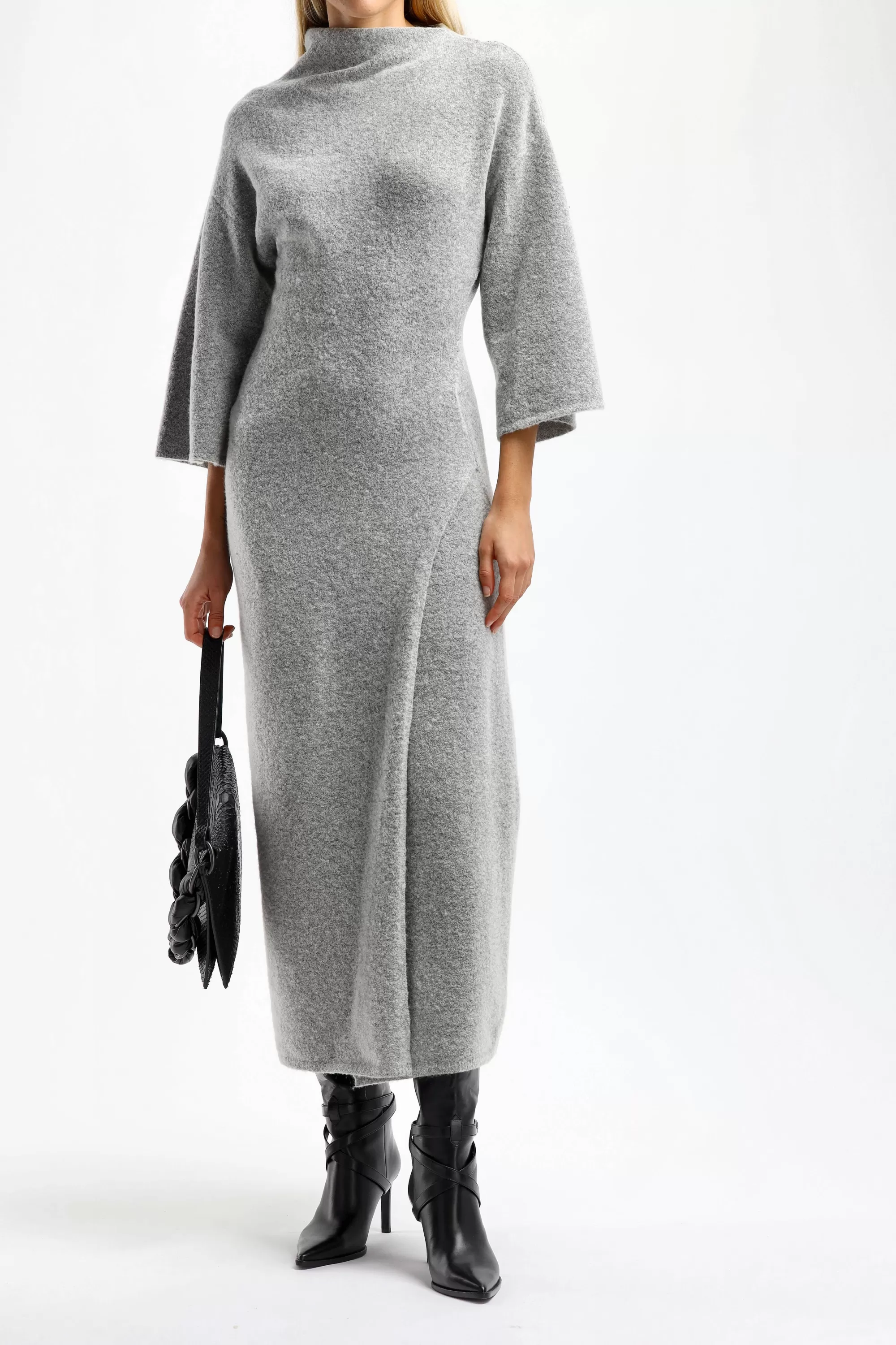 Frauen Proenza Schouler Strickkleid Wool In Hellgrau