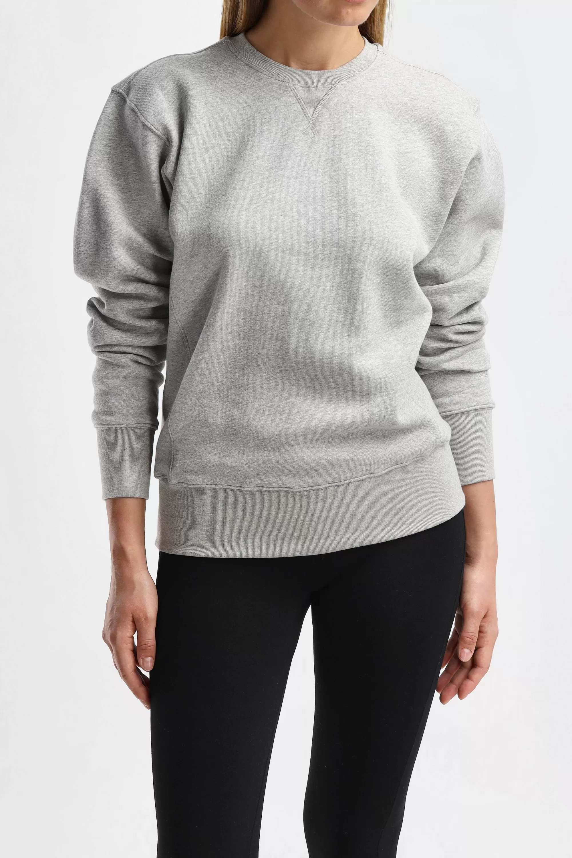 Frauen Toteme Sweatshirt Crew-Neck In Grau