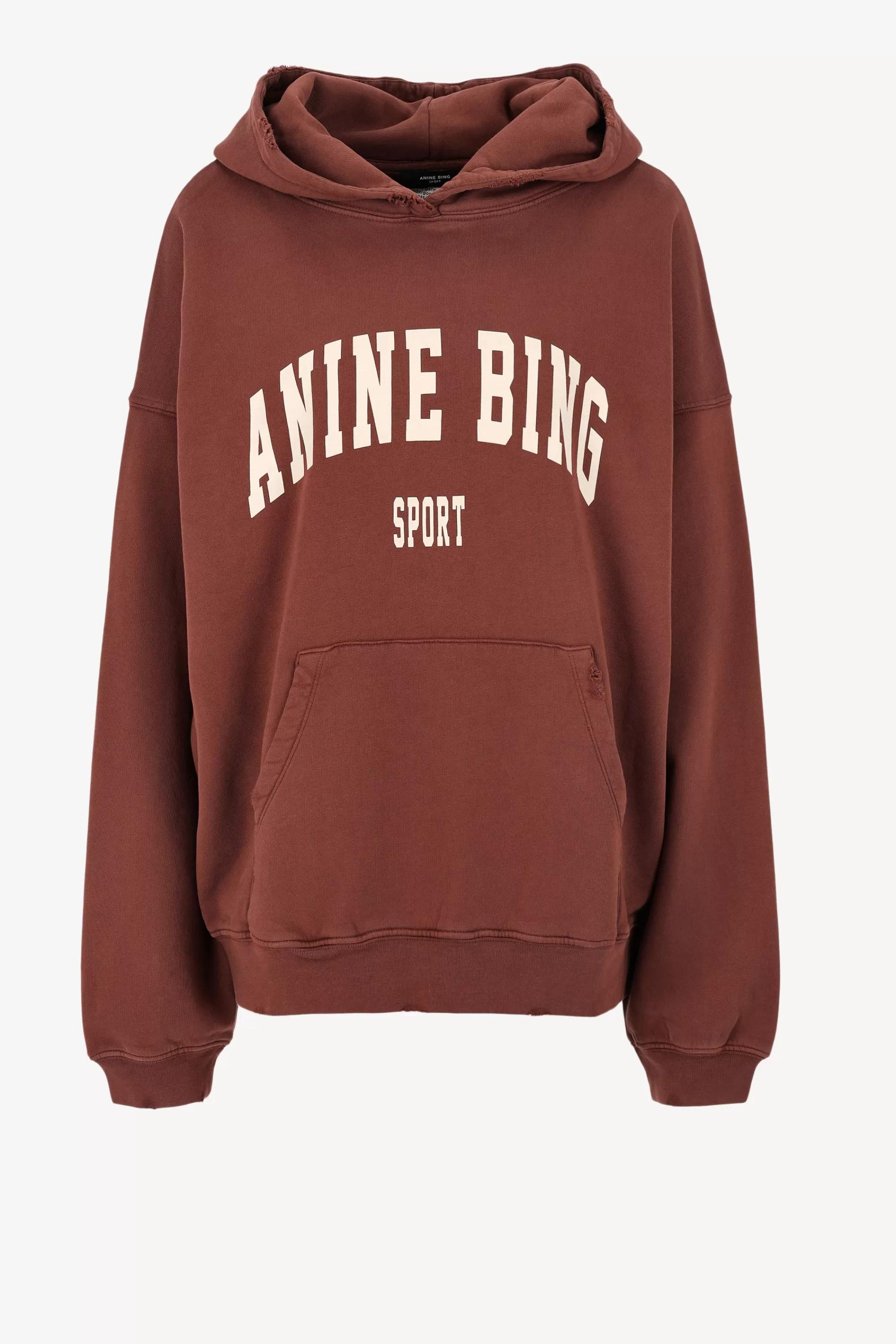 Frauen Anine Bing Sweatshirt Harvey In Dark Cherry