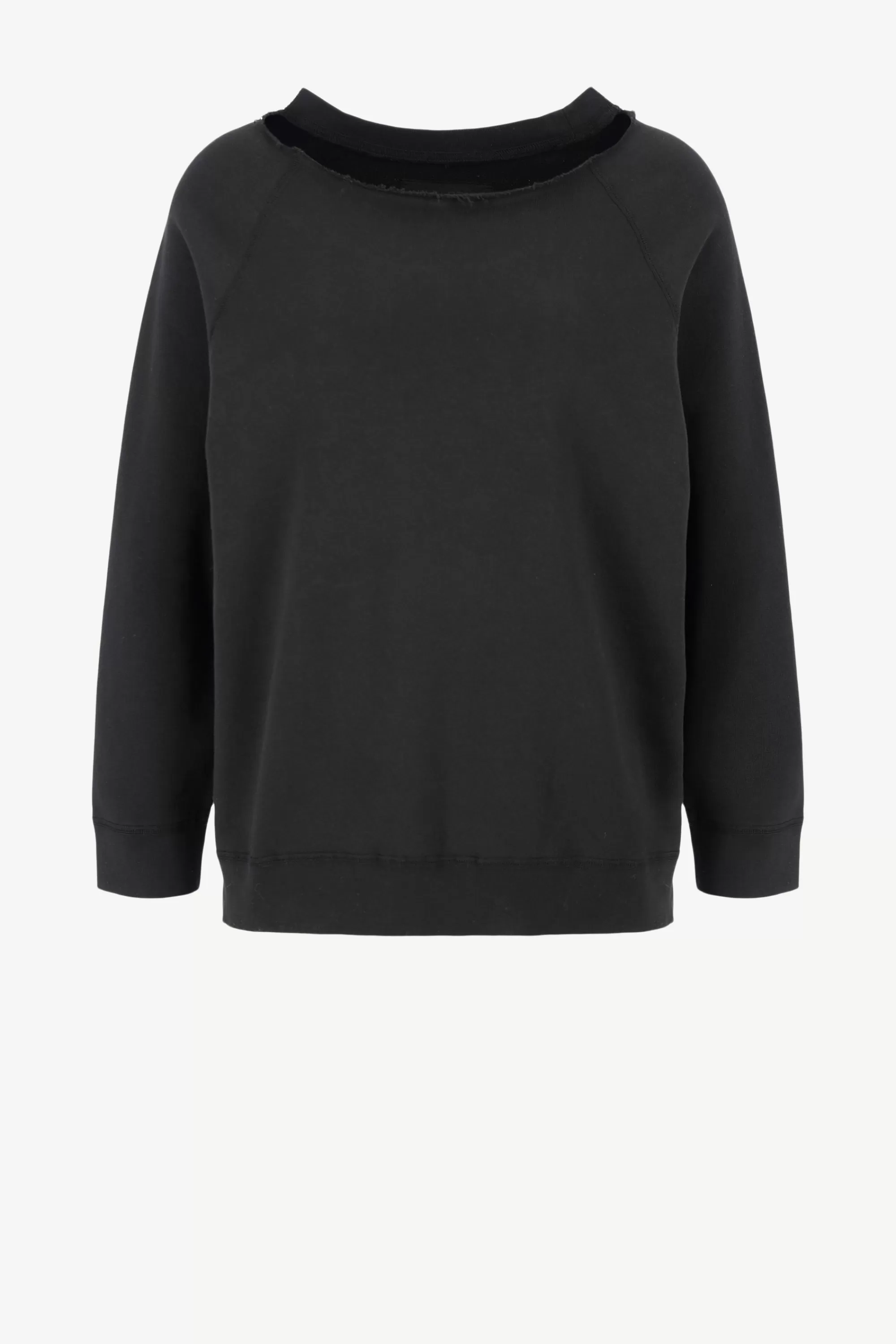 Frauen Nili Lotan Sweatshirt Luka In Washed Black