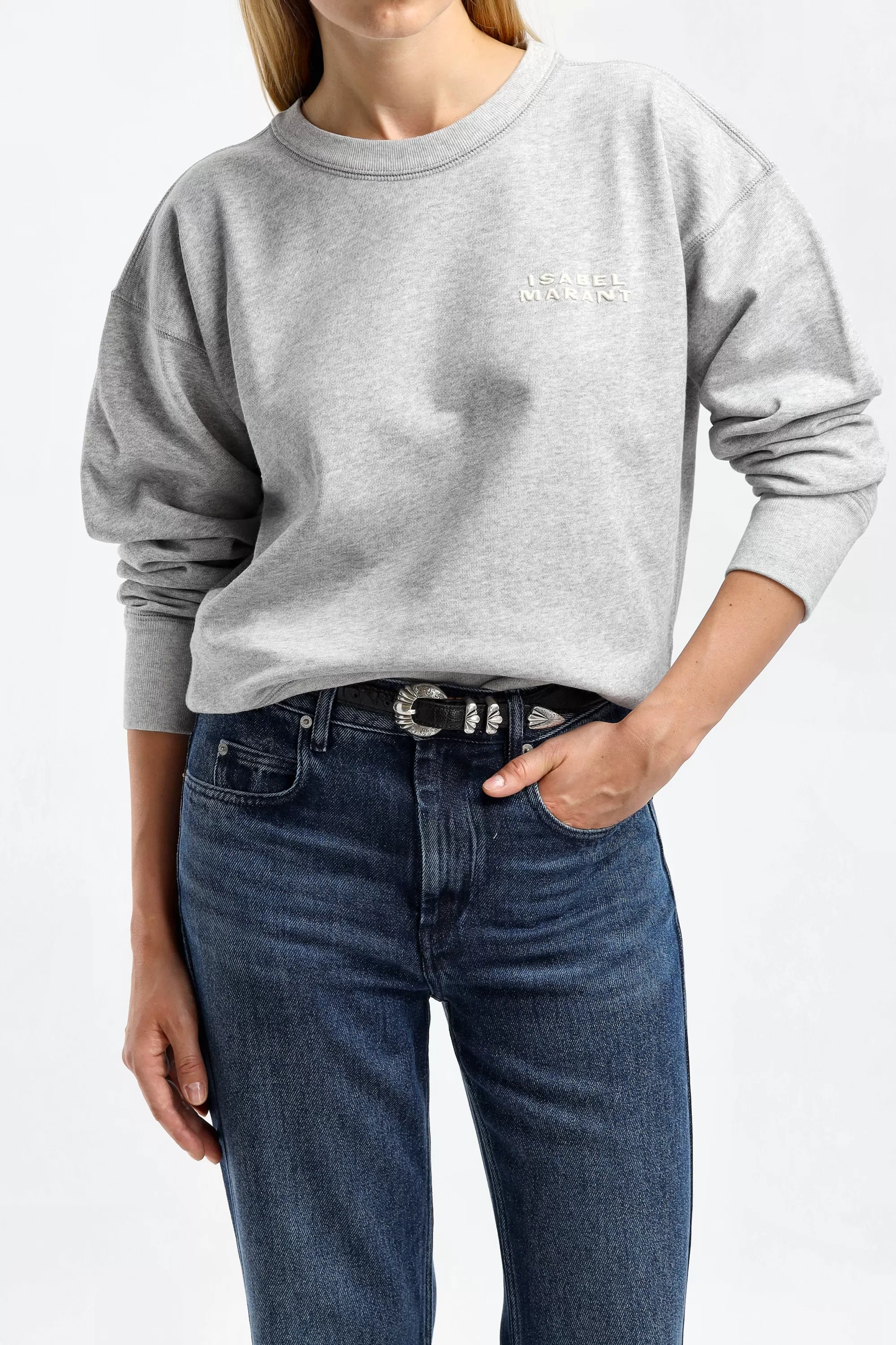 Frauen Isabel Marant Sweatshirt Shad In Grau