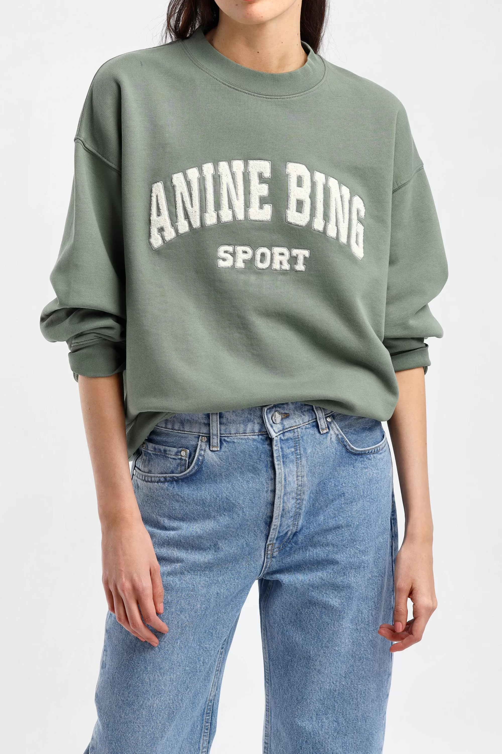 Frauen Anine Bing Sweatshirt Tyler In Artichoke